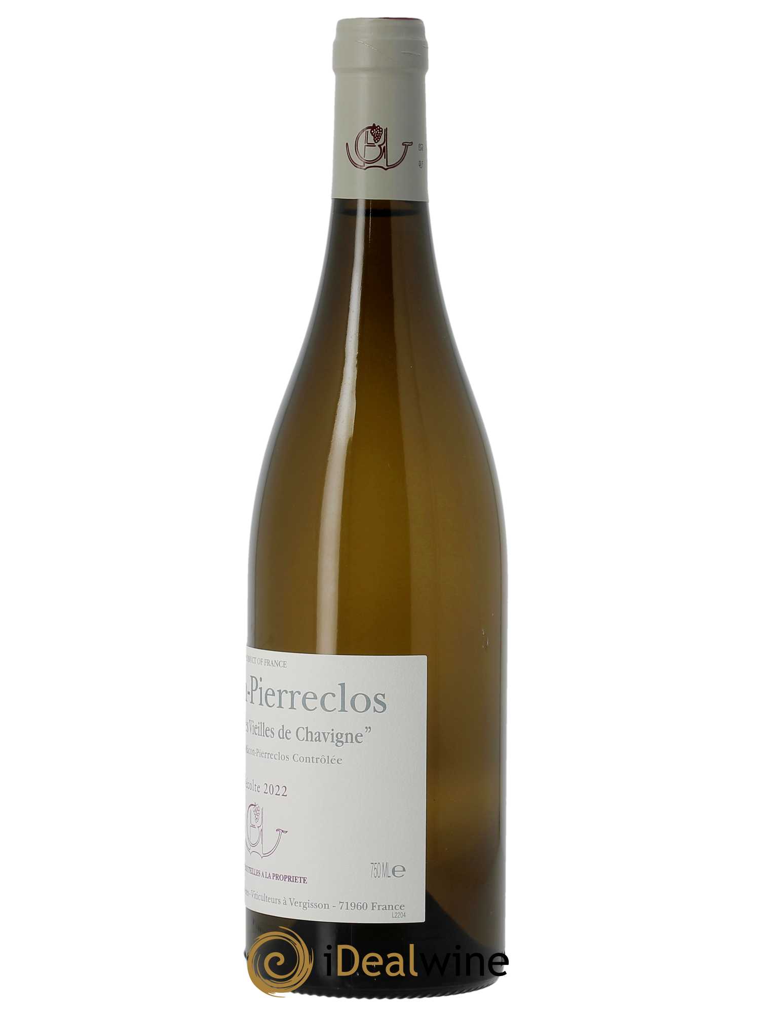 Mâcon-Pierreclos Juliette et Les Vieilles de Chavigne Guffens-Heynen  2022 - Lot of 1 bottle - 1