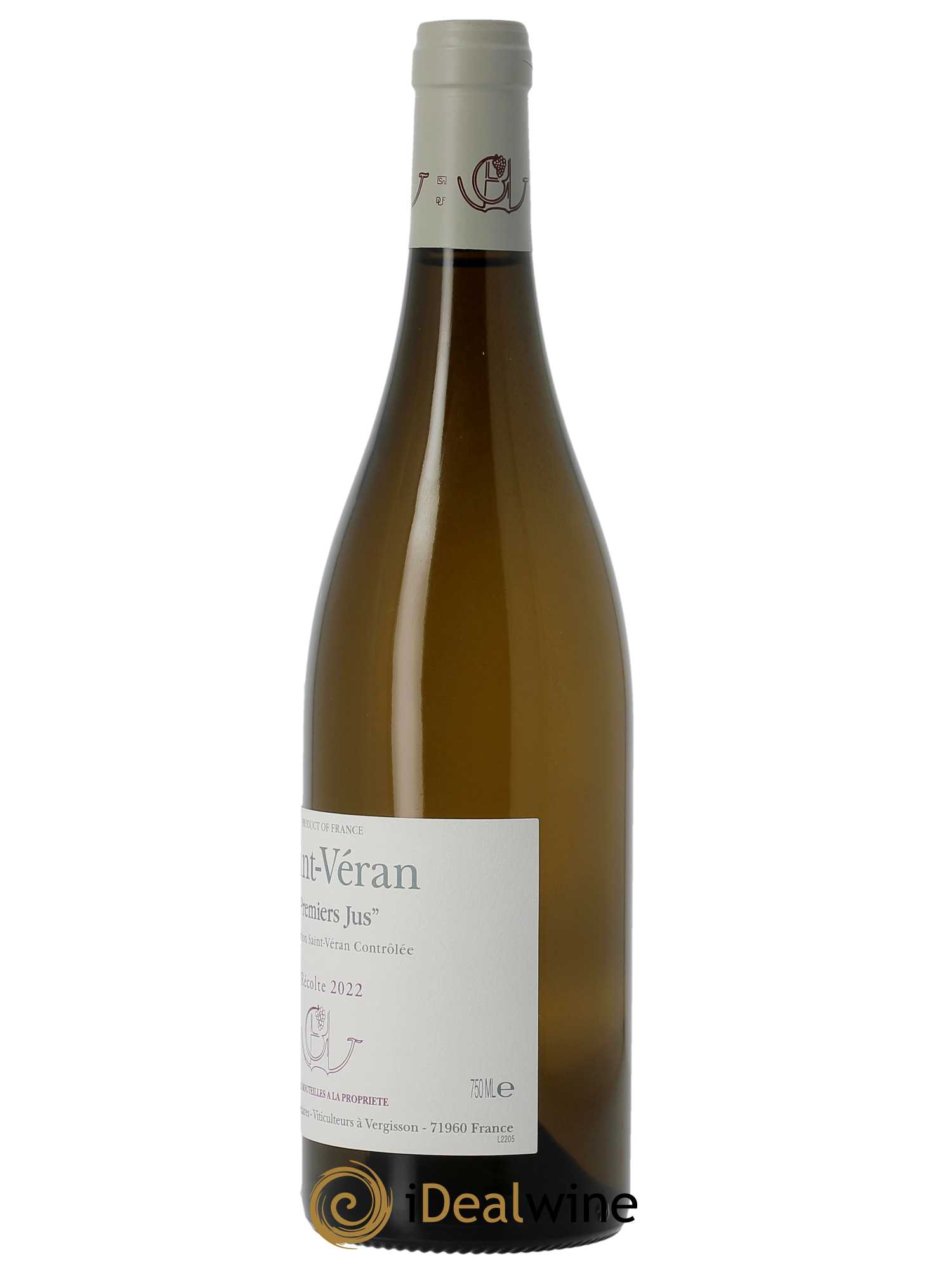 Saint-Véran 1er Jus Guffens-Heynen 2022 - Lot de 1 bouteille - 1