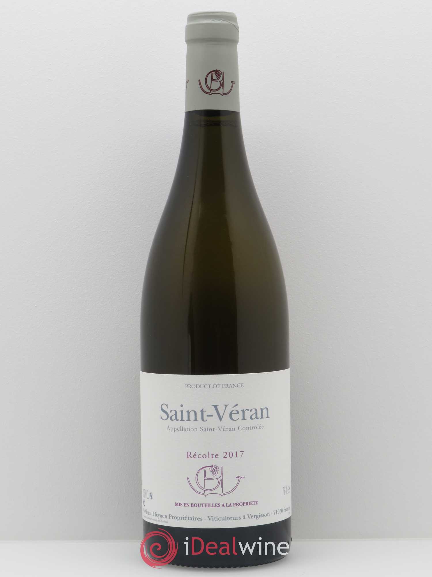 Saint-Véran Guffens-Heynen 2017 - Lot de 1 bouteille - 0