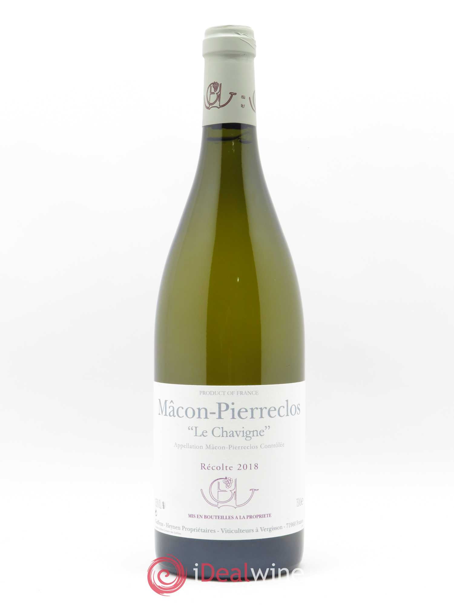 Mâcon-Pierreclos Le Chavigne Guffens-Heynen 2018 - Lot de 1 bouteille - 0