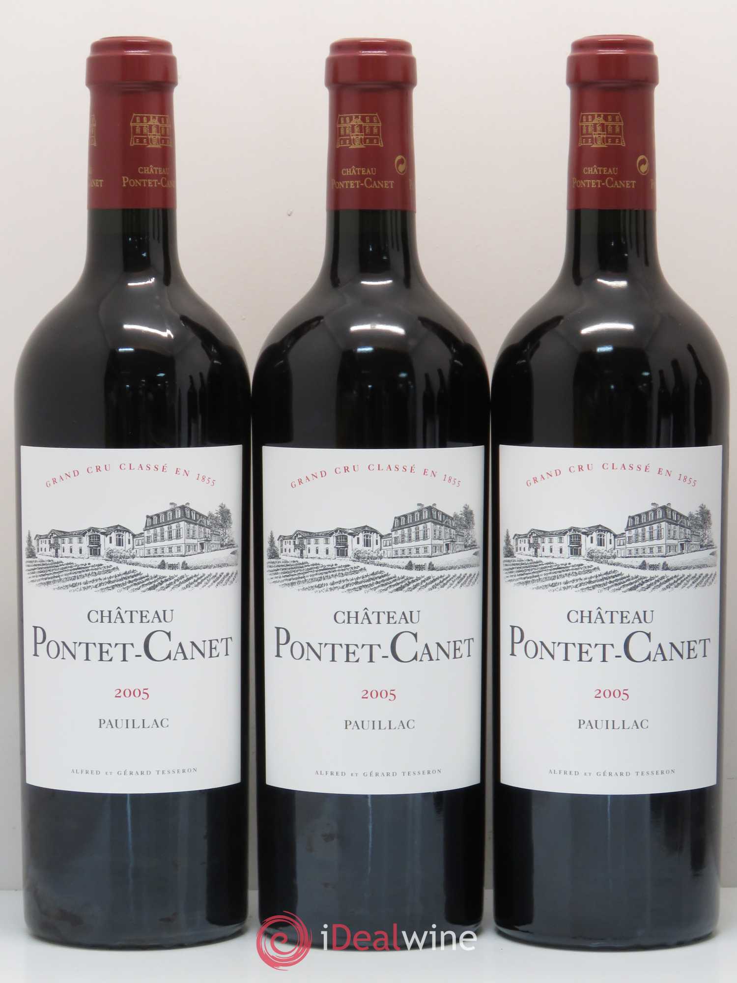 Château Pontet Canet 5ème Grand Cru Classé 2005 - Lot de 6 bouteilles - 2