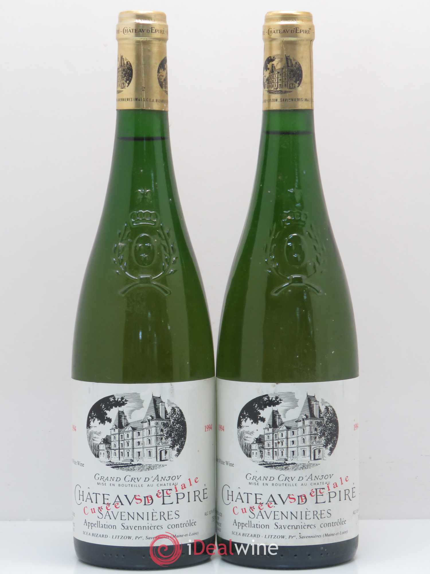Savennières Cuvée Speciale Château d'Epire 1994 - Posten von 2 Flaschen - 0