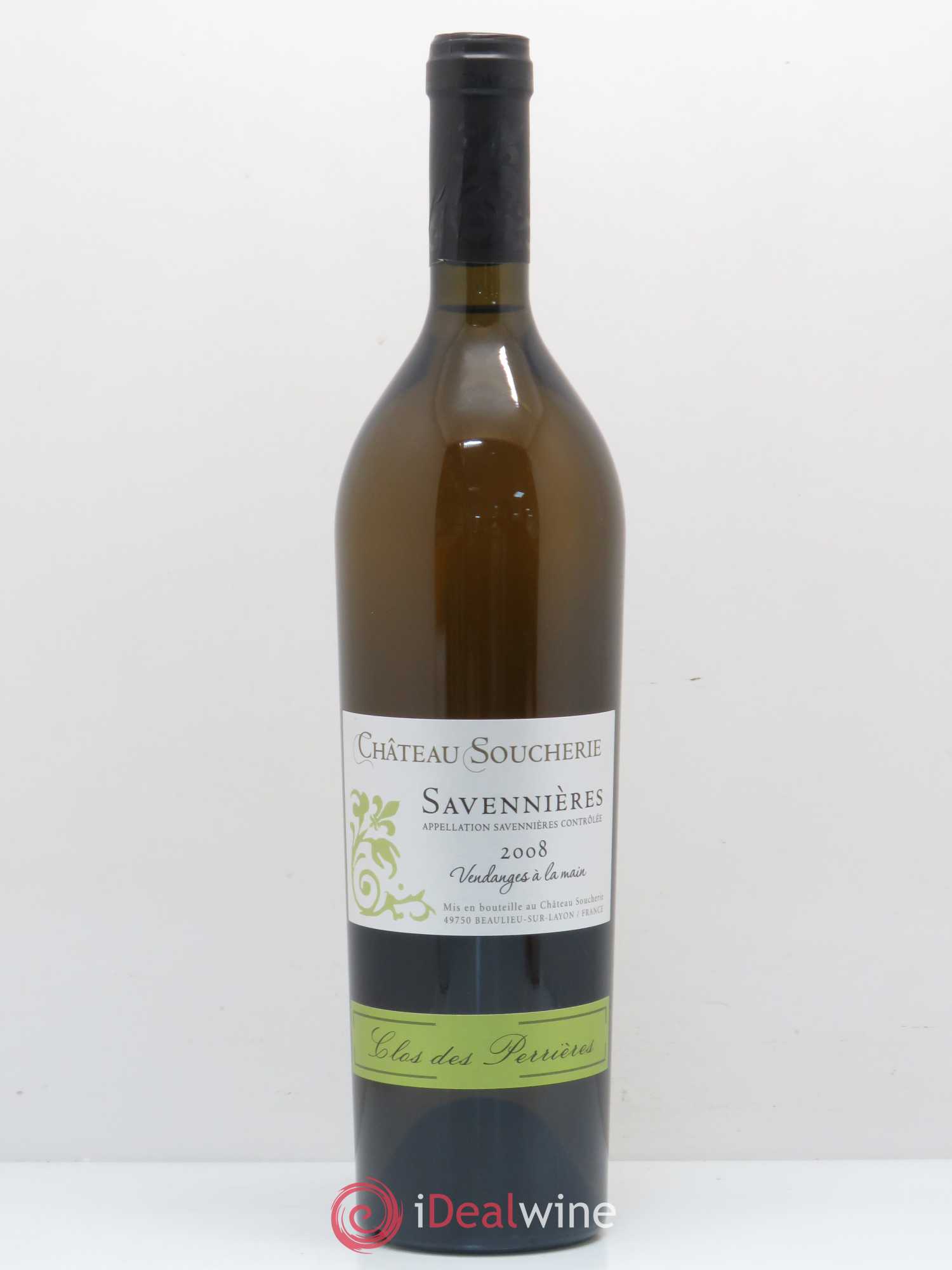 Savennières Clos des Soucheries 2008 - Posten von 1 Flasche - 0