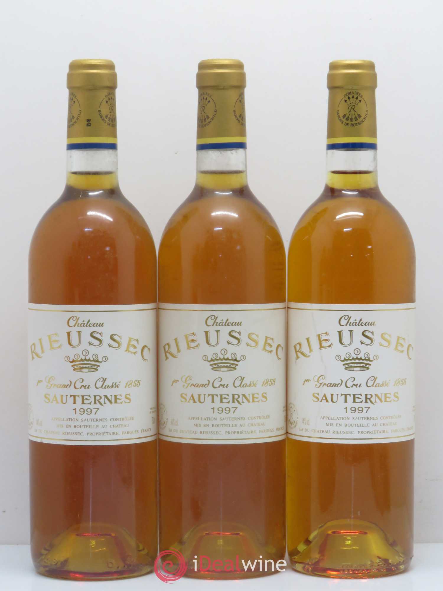 Château Rieussec 1er Grand Cru Classé 1997 - Lotto di 6 bottiglie - 2