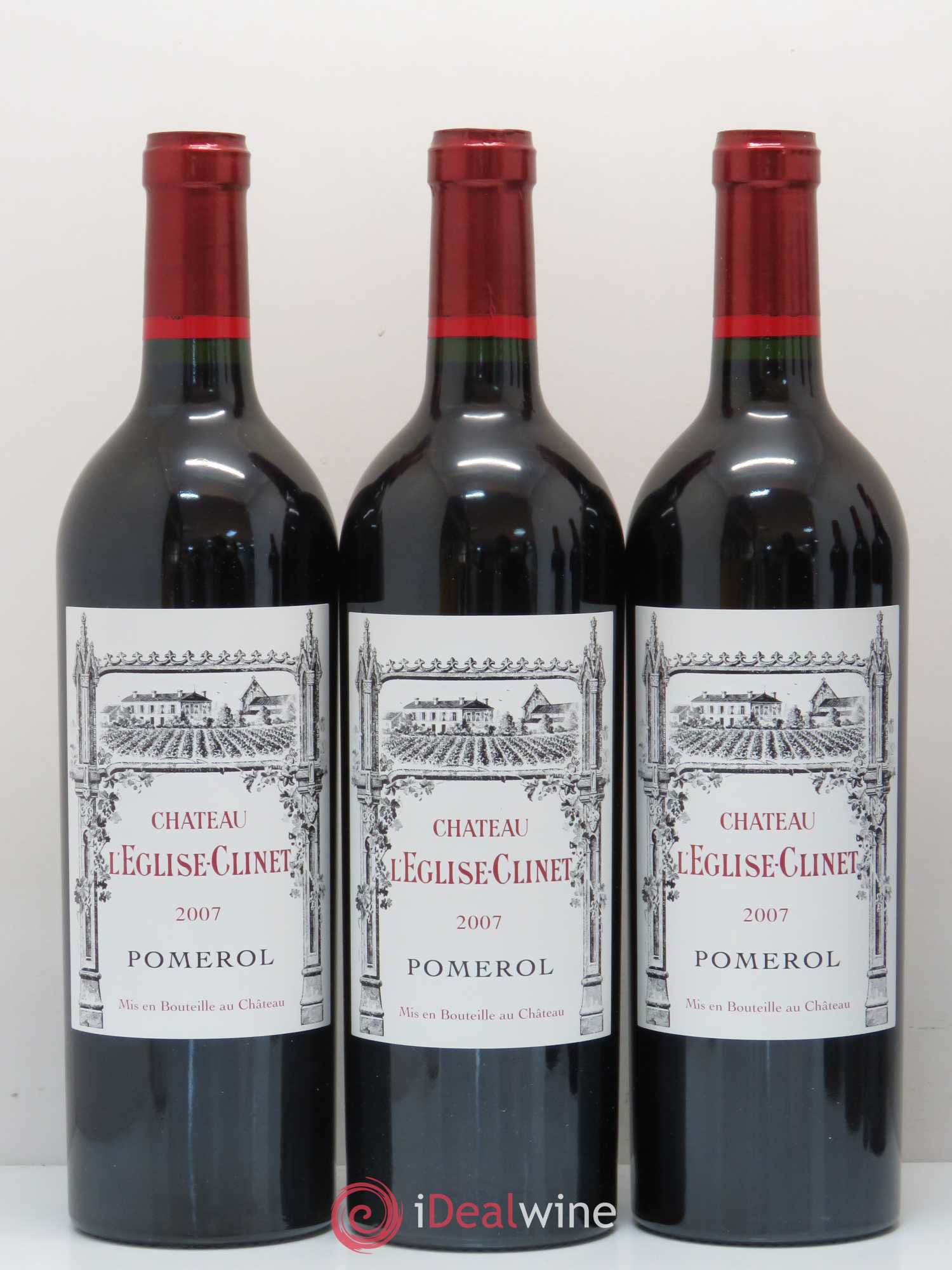 Château l' Église Clinet 2007 - Lot de 6 bouteilles - 1