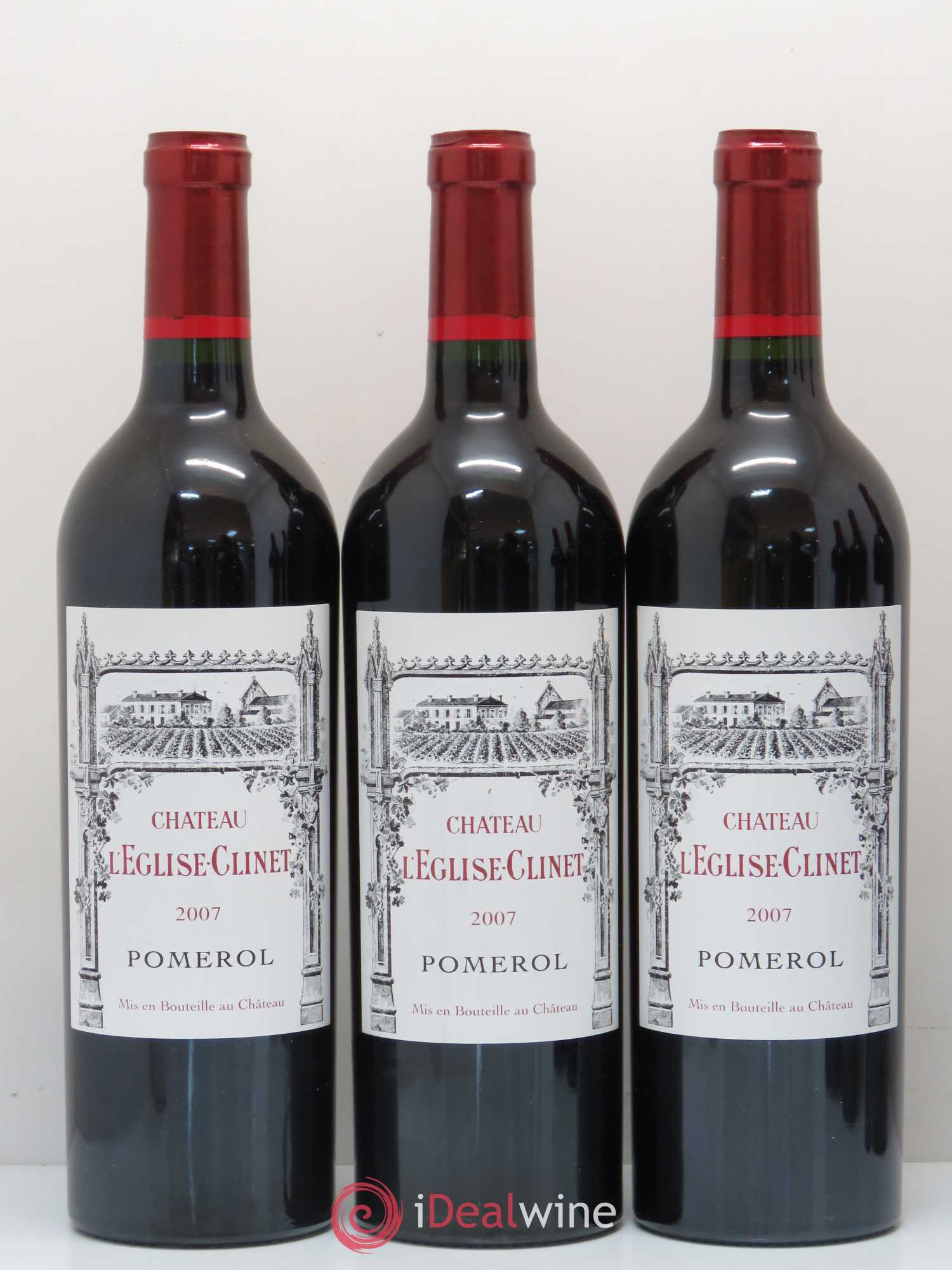 Château l' Église Clinet 2007 - Lot de 6 bouteilles - 2