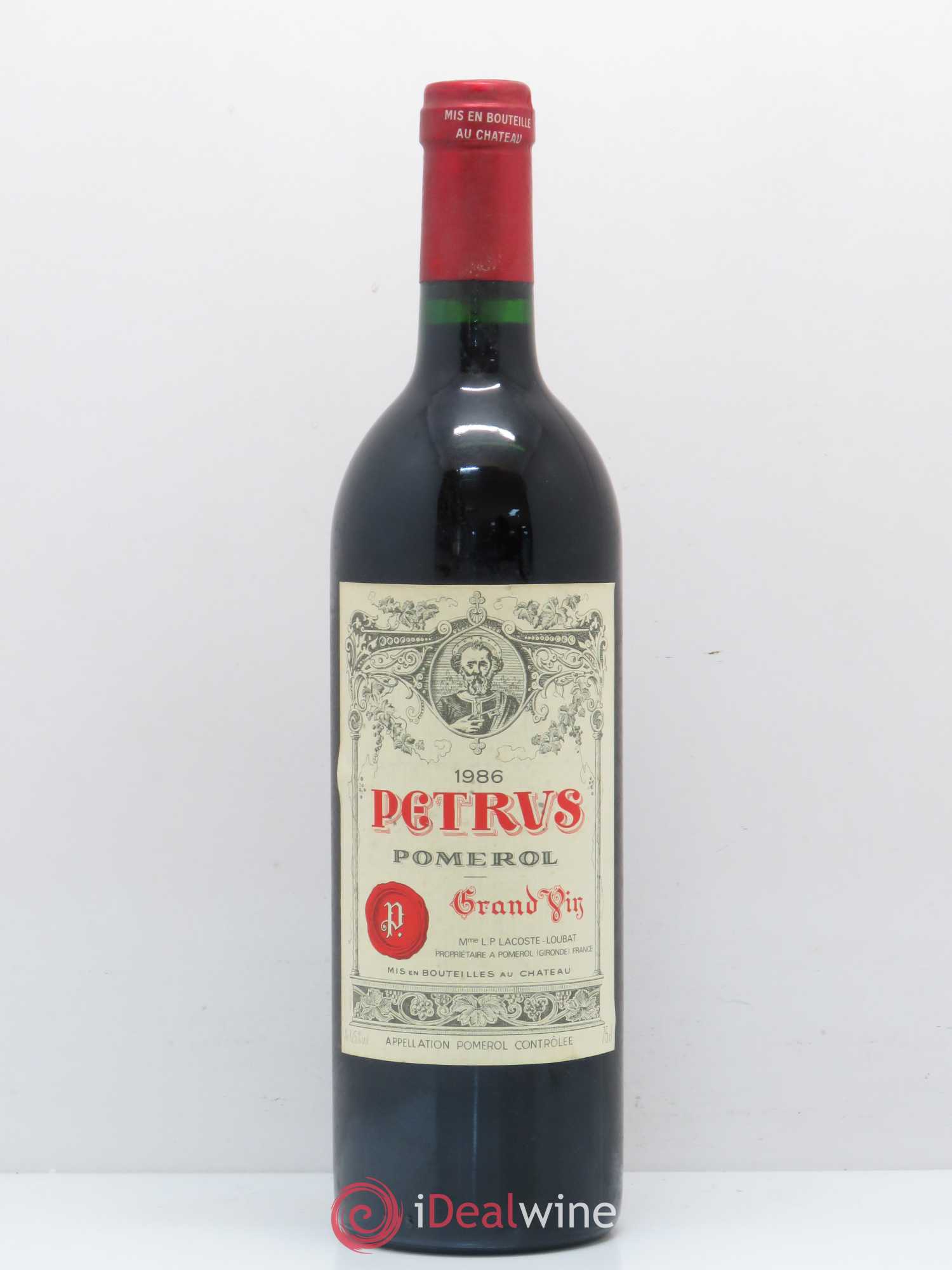 Petrus 1986 - Lot de 1 bouteille - 0