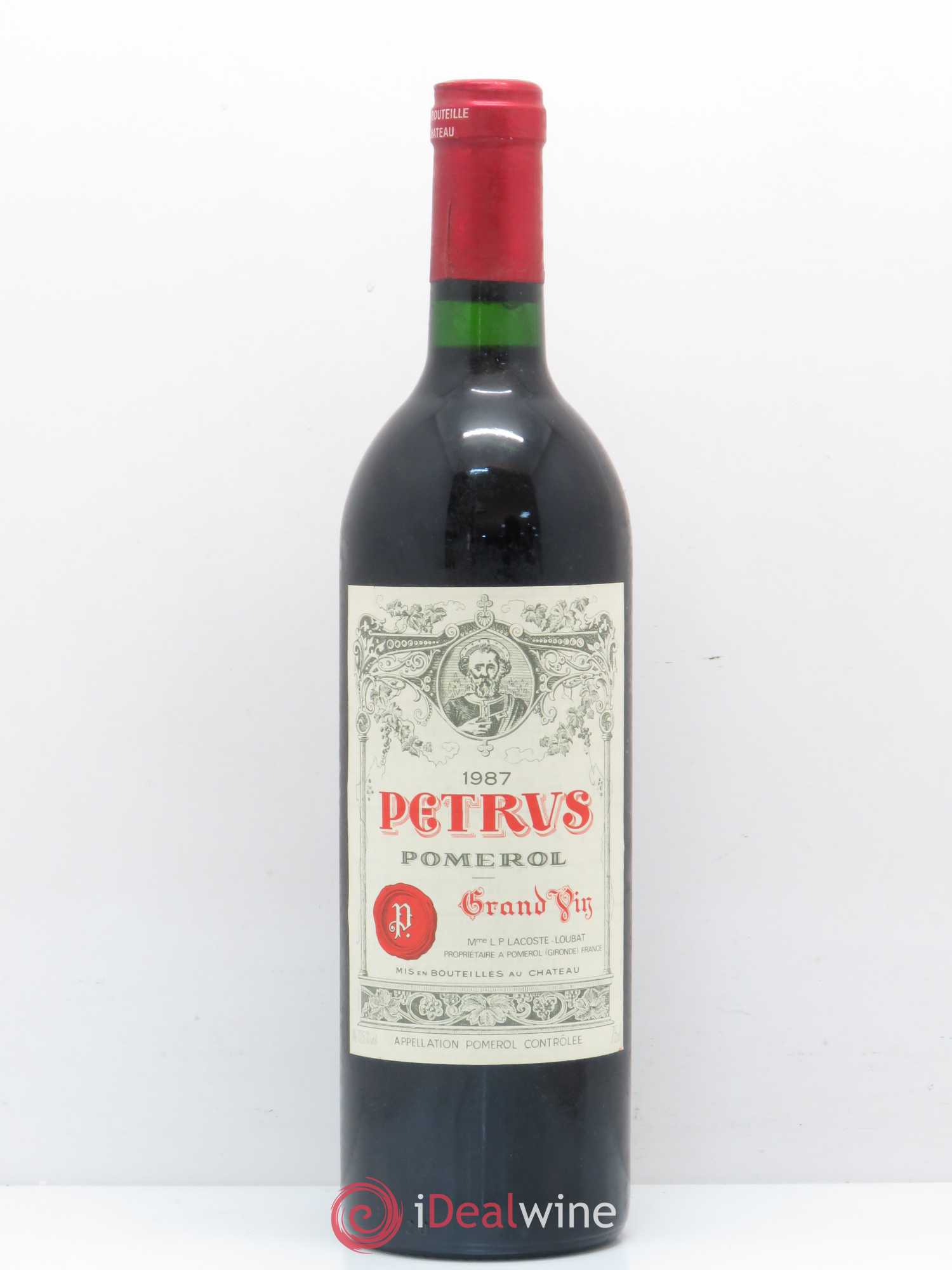 Petrus 1987 - Lot de 1 bouteille - 0