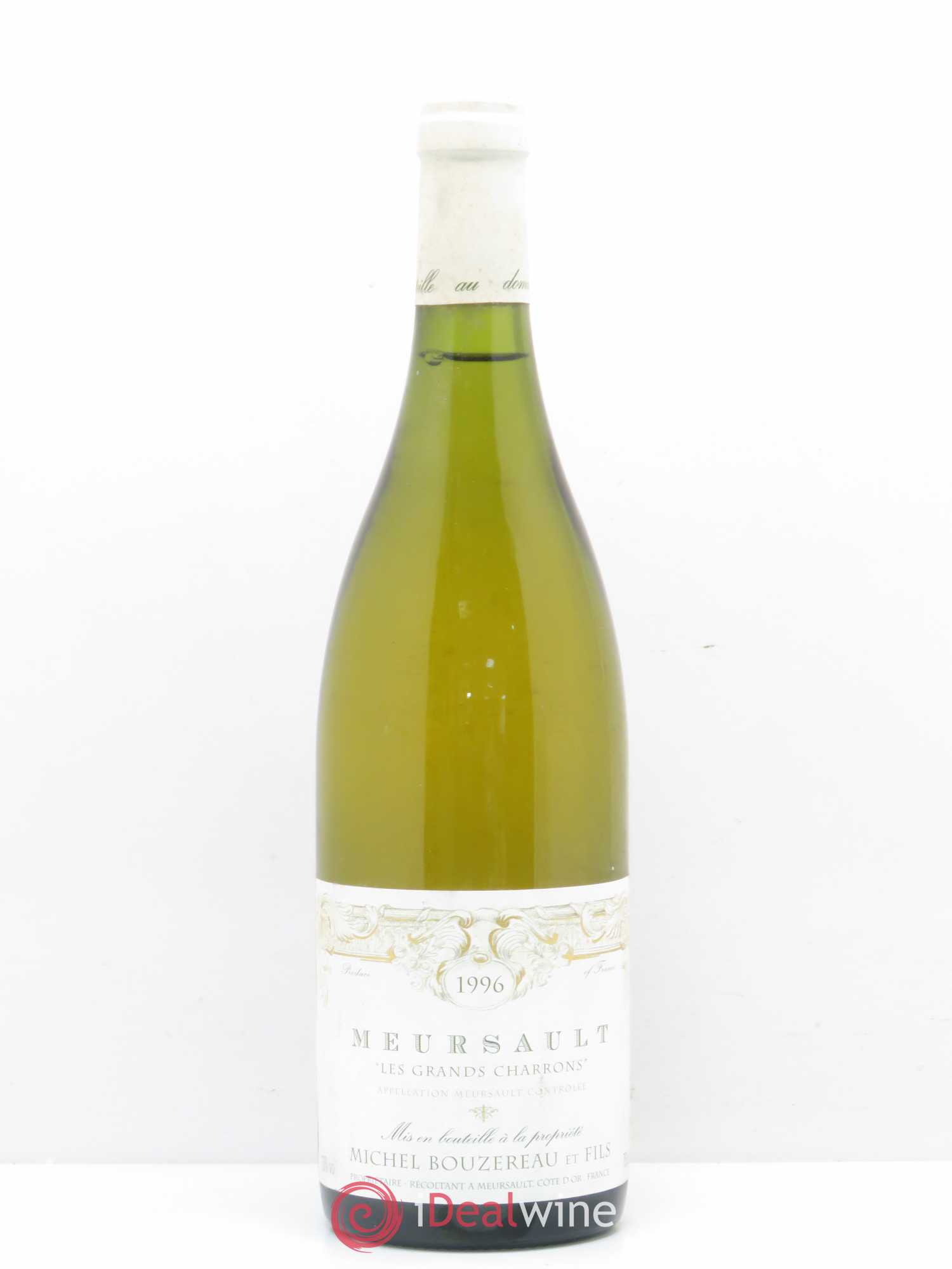 Meursault Les Grands Charrons Michel Bouzereau et Fils (Domaine) 1996 - Lot de 1 bouteille - 0