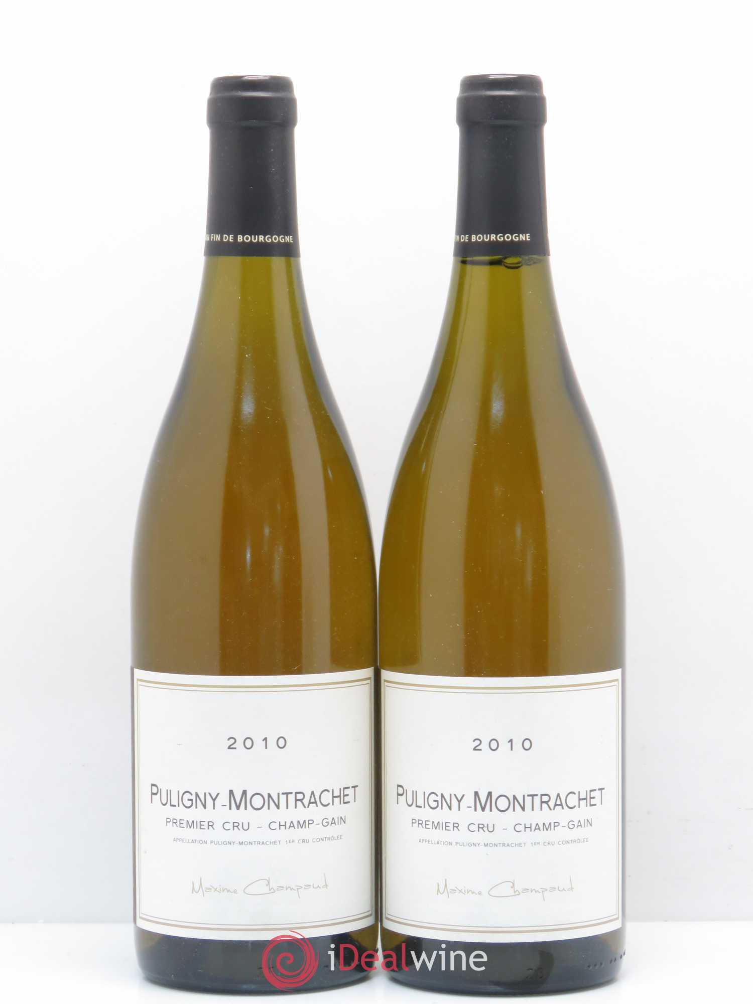 Puligny-Montrachet 1er Cru Champ Gain Maxime Champaud 2010 - Posten von 2 Flaschen - 0