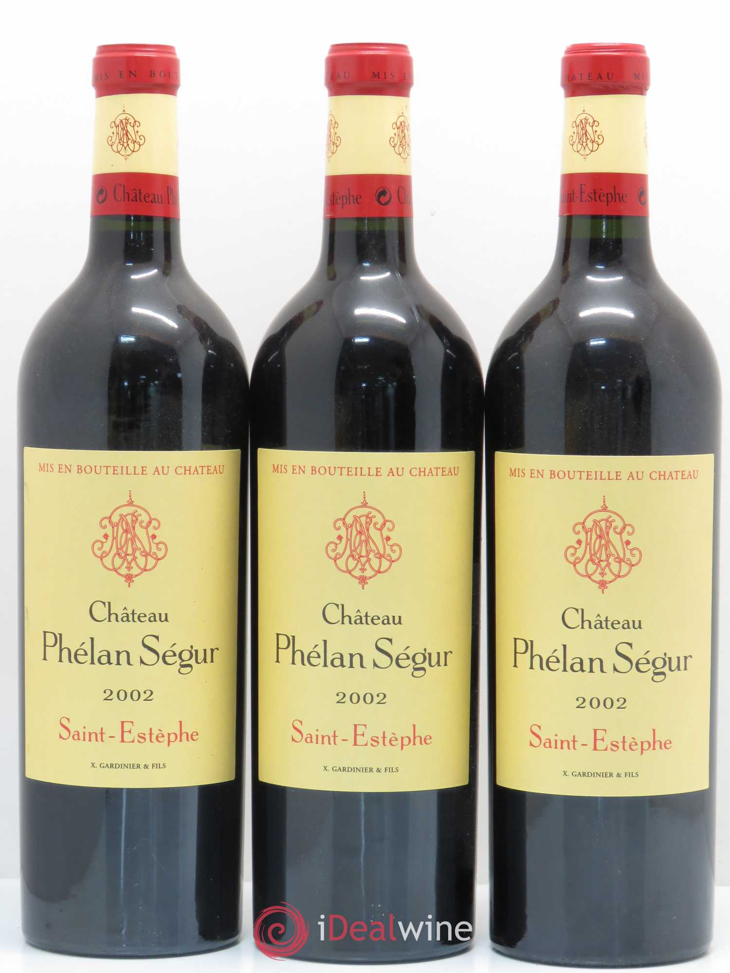Château Phélan Ségur 2002 - Lot de 12 bouteilles - 3