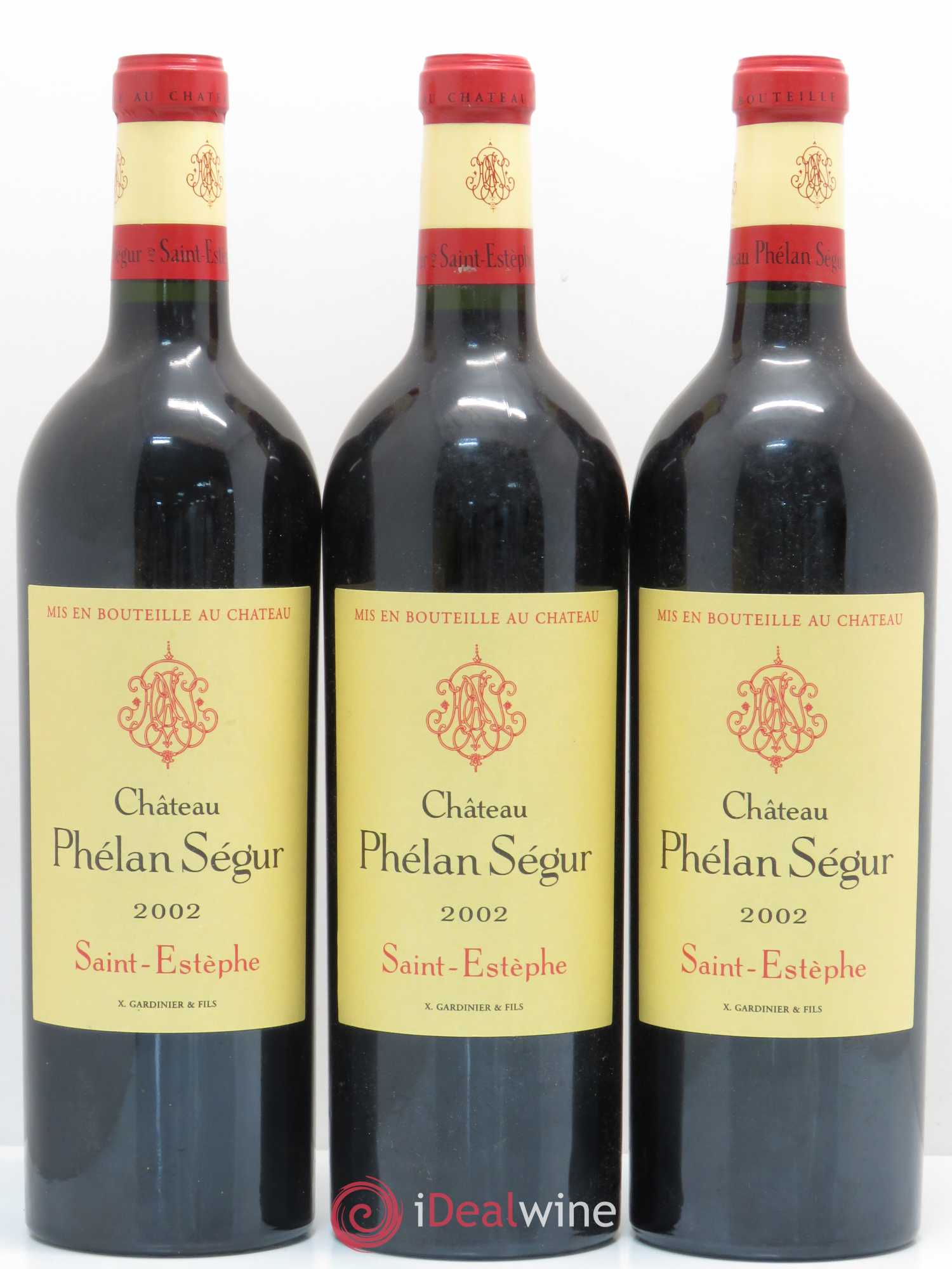 Château Phélan Ségur 2002 - Lot de 12 bouteilles - 4