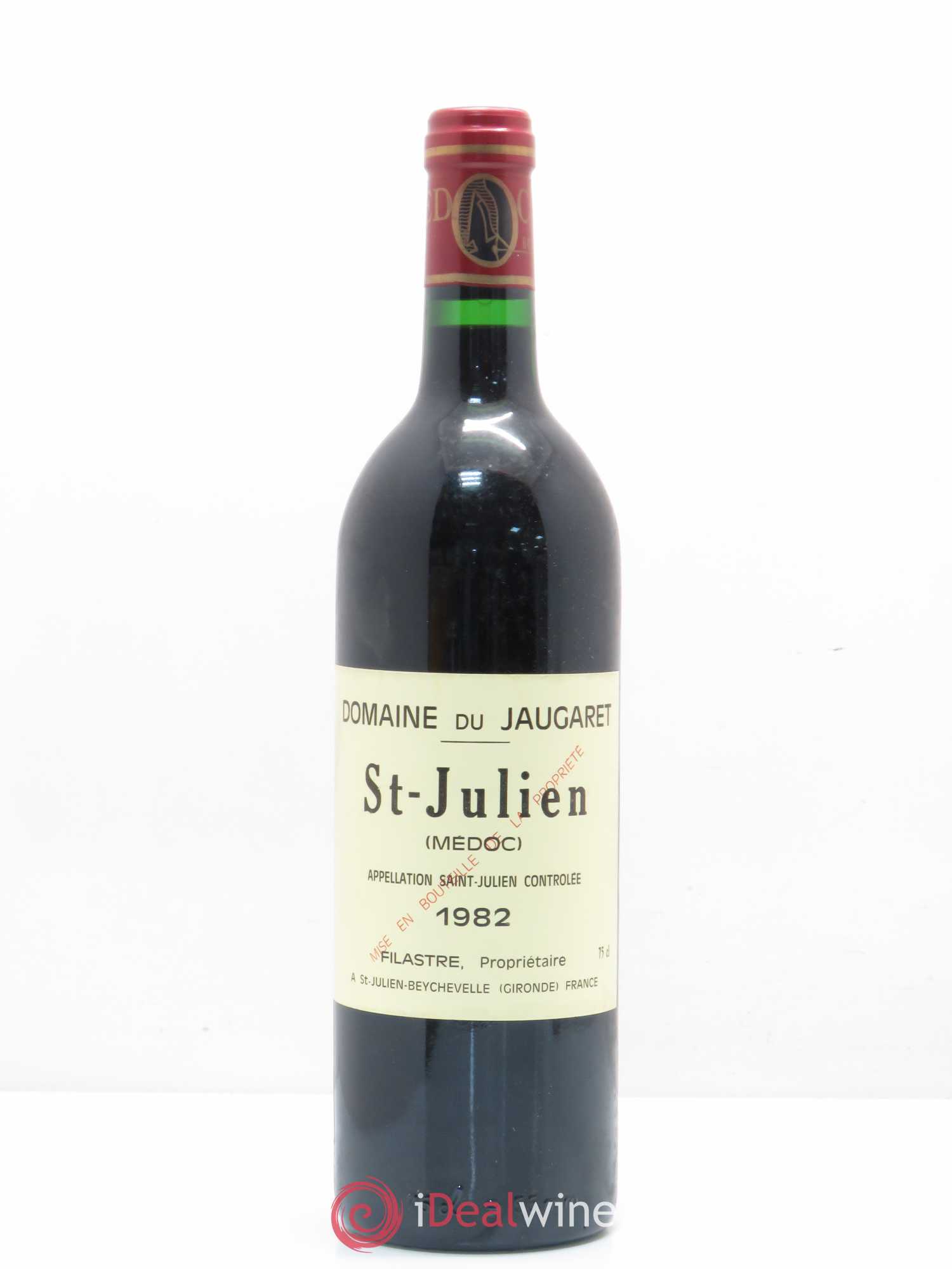 Saint-Julien Domaine du Jaugaret 1982 - Lot de 1 bouteille - 0