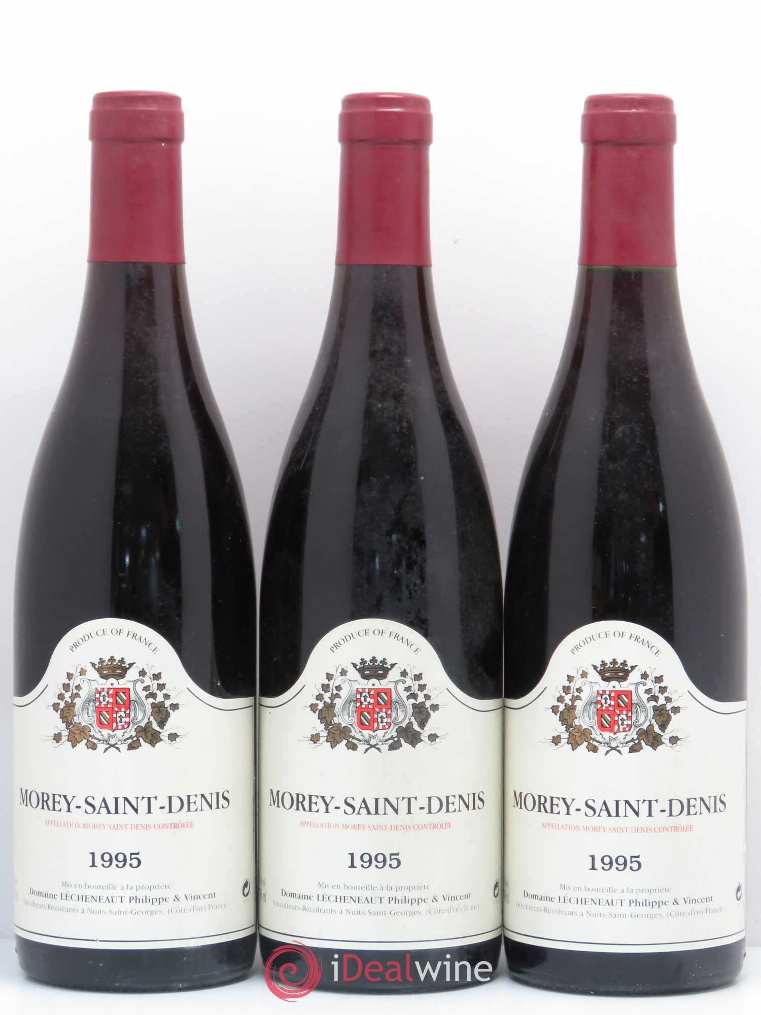 Morey-Saint-Denis Lécheneaut (Domaine) 1995 - Lot de 6 bouteilles - 1