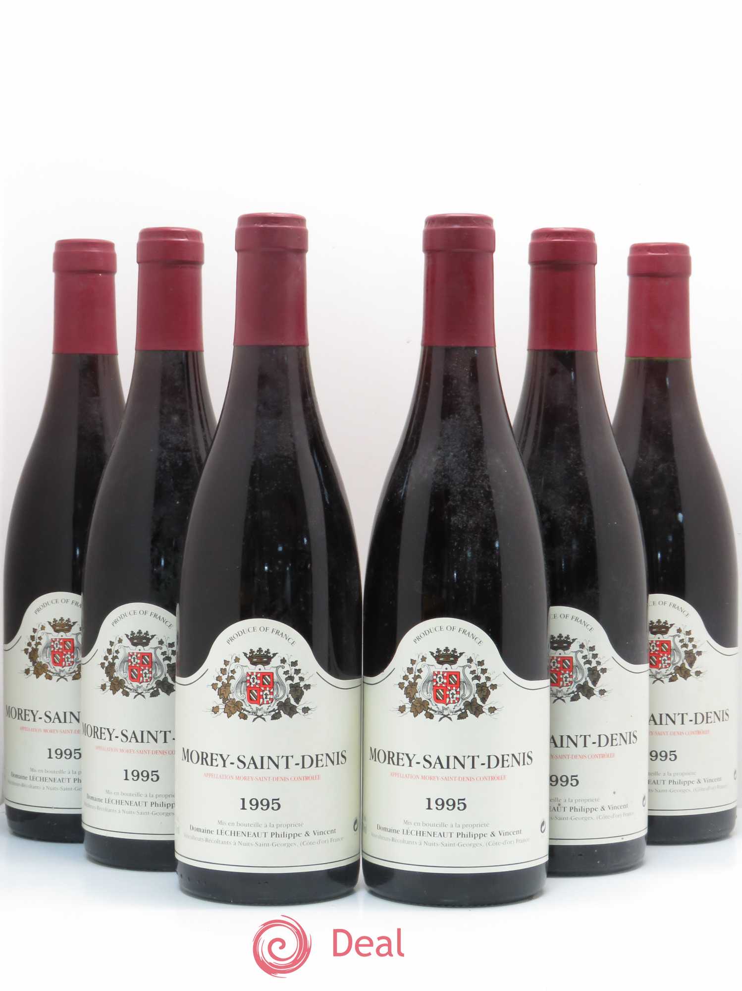 Morey-Saint-Denis Lécheneaut (Domaine) 1995 - Lot de 6 bouteilles - 0