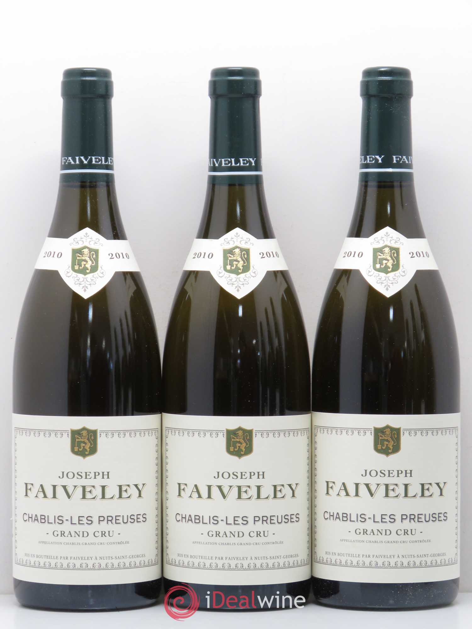 Chablis Grand Cru Les Preuses Faiveley 2010 - Posten von 6 Flaschen - 1
