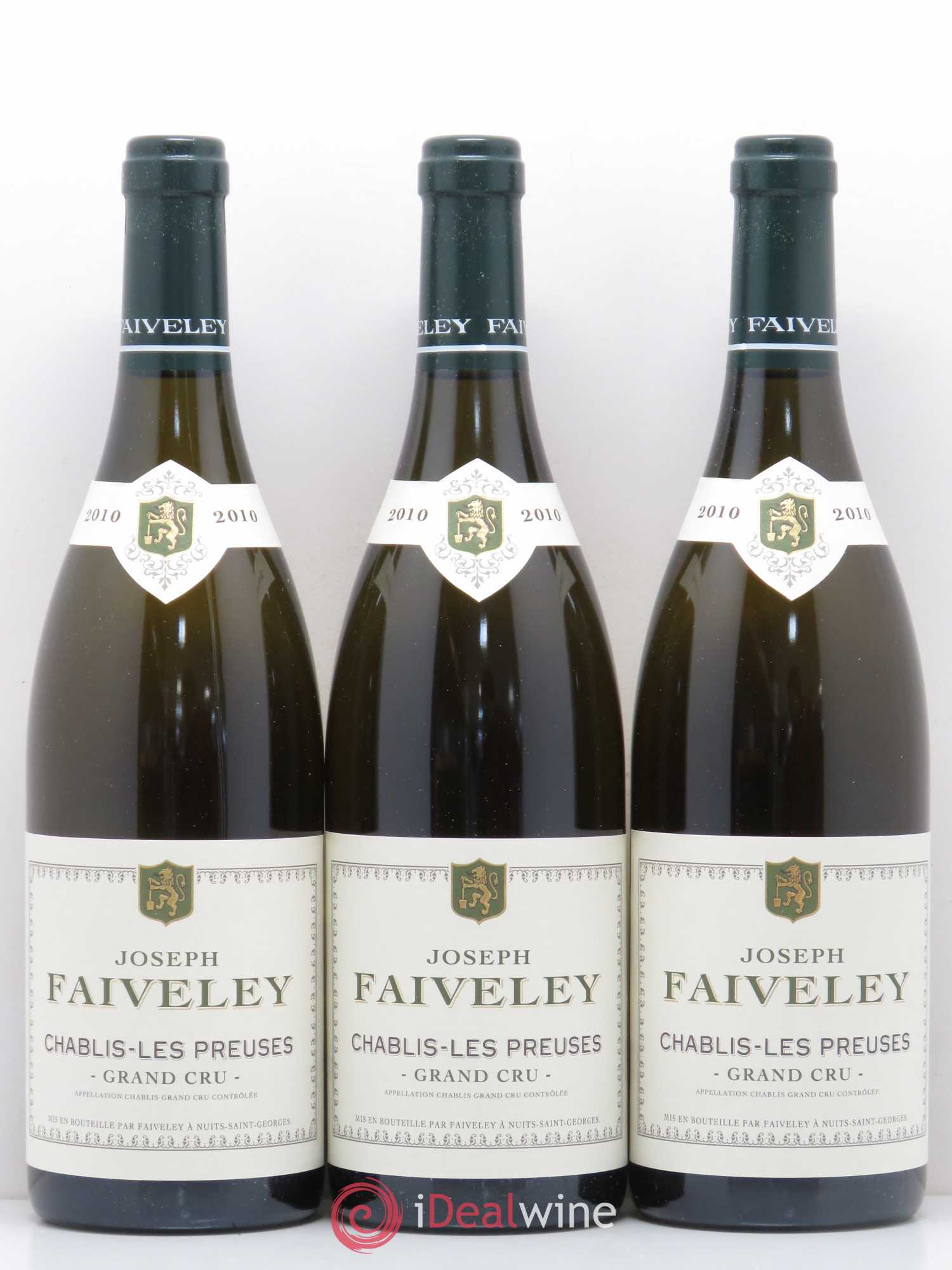 Chablis Grand Cru Les Preuses Faiveley 2010 - Posten von 6 Flaschen - 2