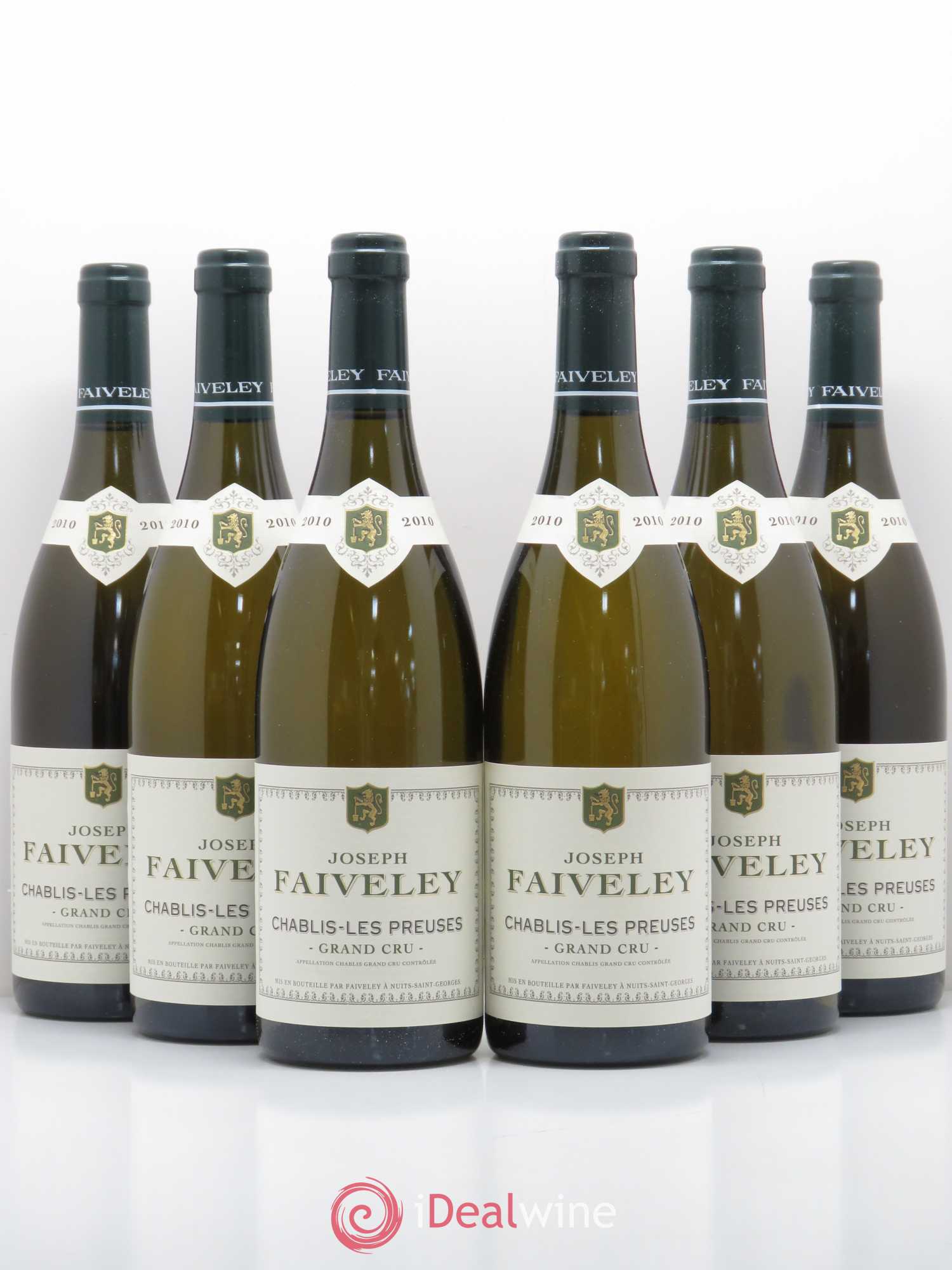Chablis Grand Cru Les Preuses Faiveley 2010 - Posten von 6 Flaschen - 0