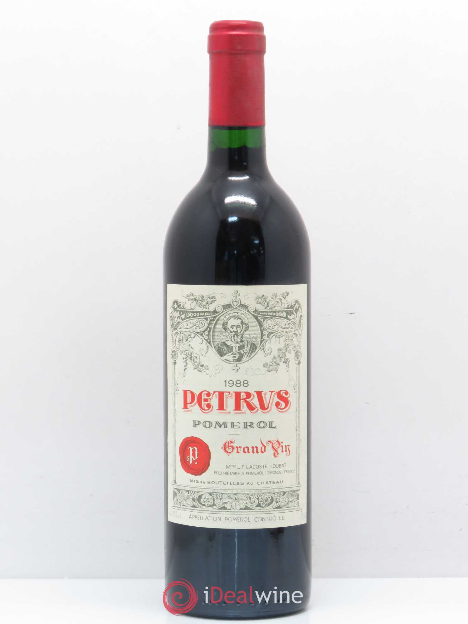 Petrus 1988 - Lot de 1 bouteille - 0