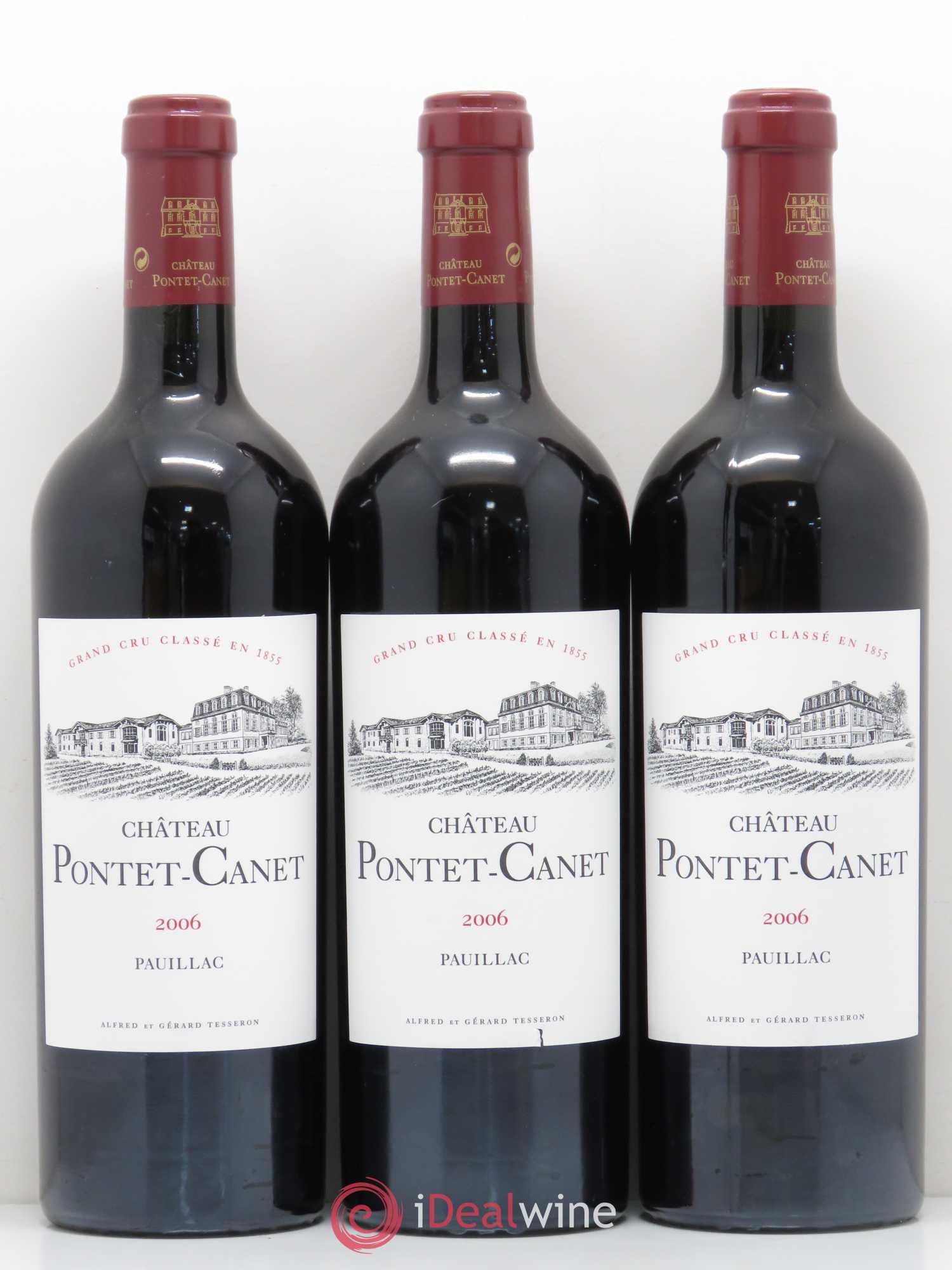 Château Pontet Canet 5ème Grand Cru Classé 2006 - Lot de 12 bouteilles - 2