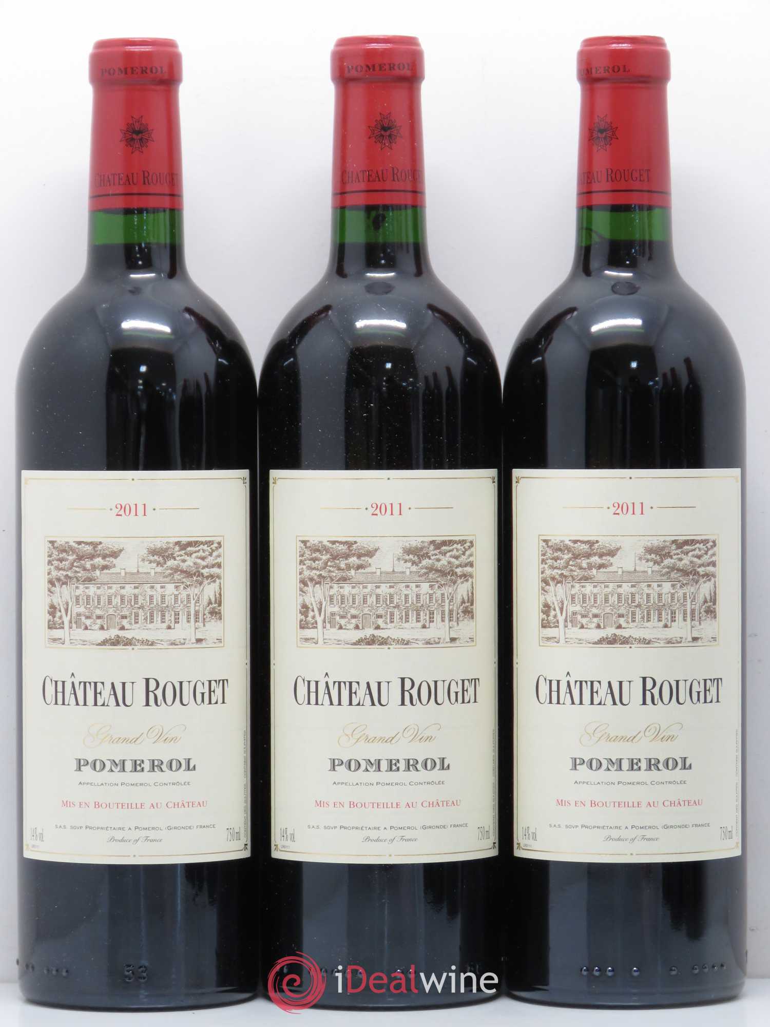 Château Rouget 2011 - Posten von 6 Flaschen - 1