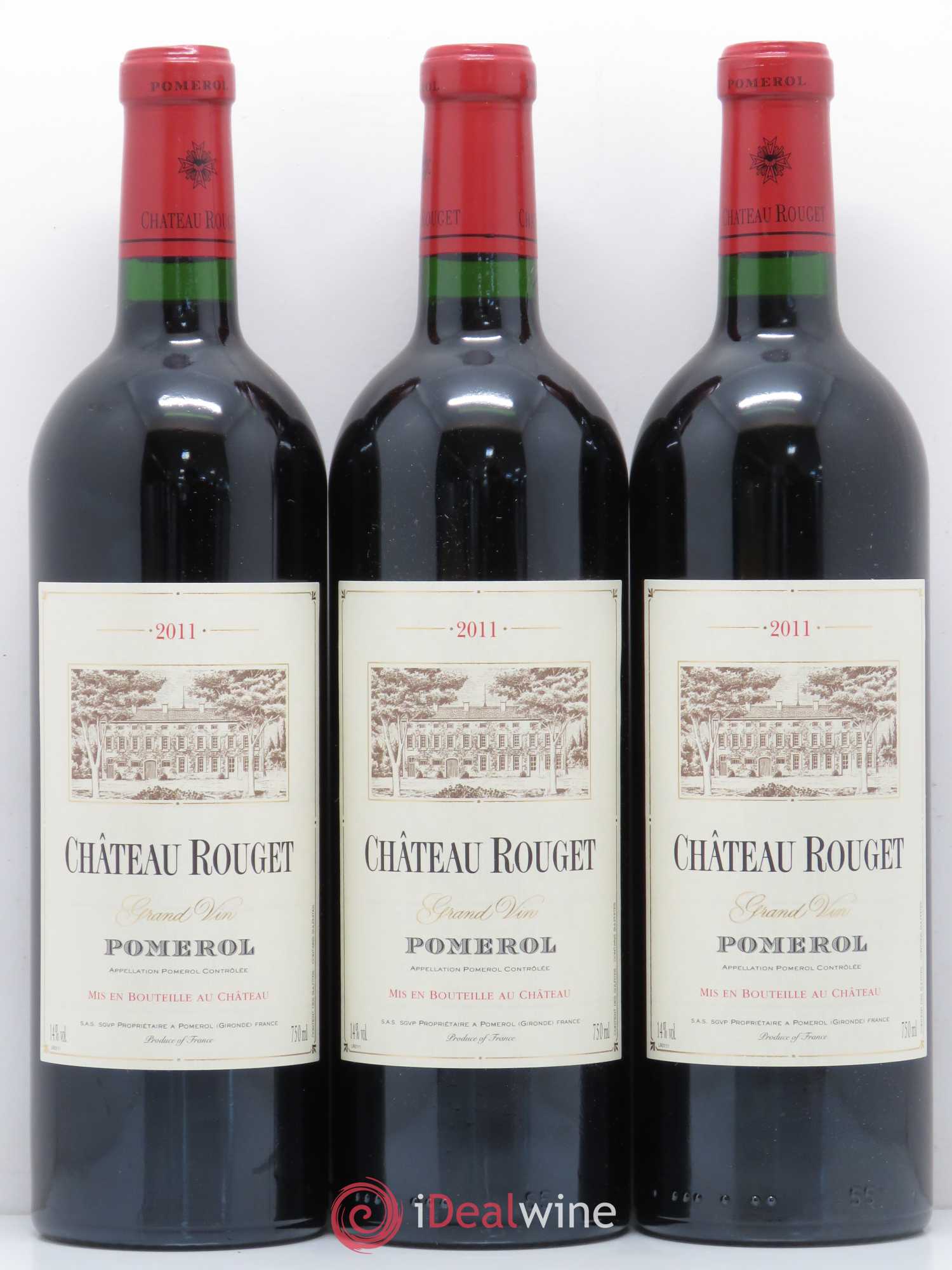 Château Rouget 2011 - Posten von 6 Flaschen - 2