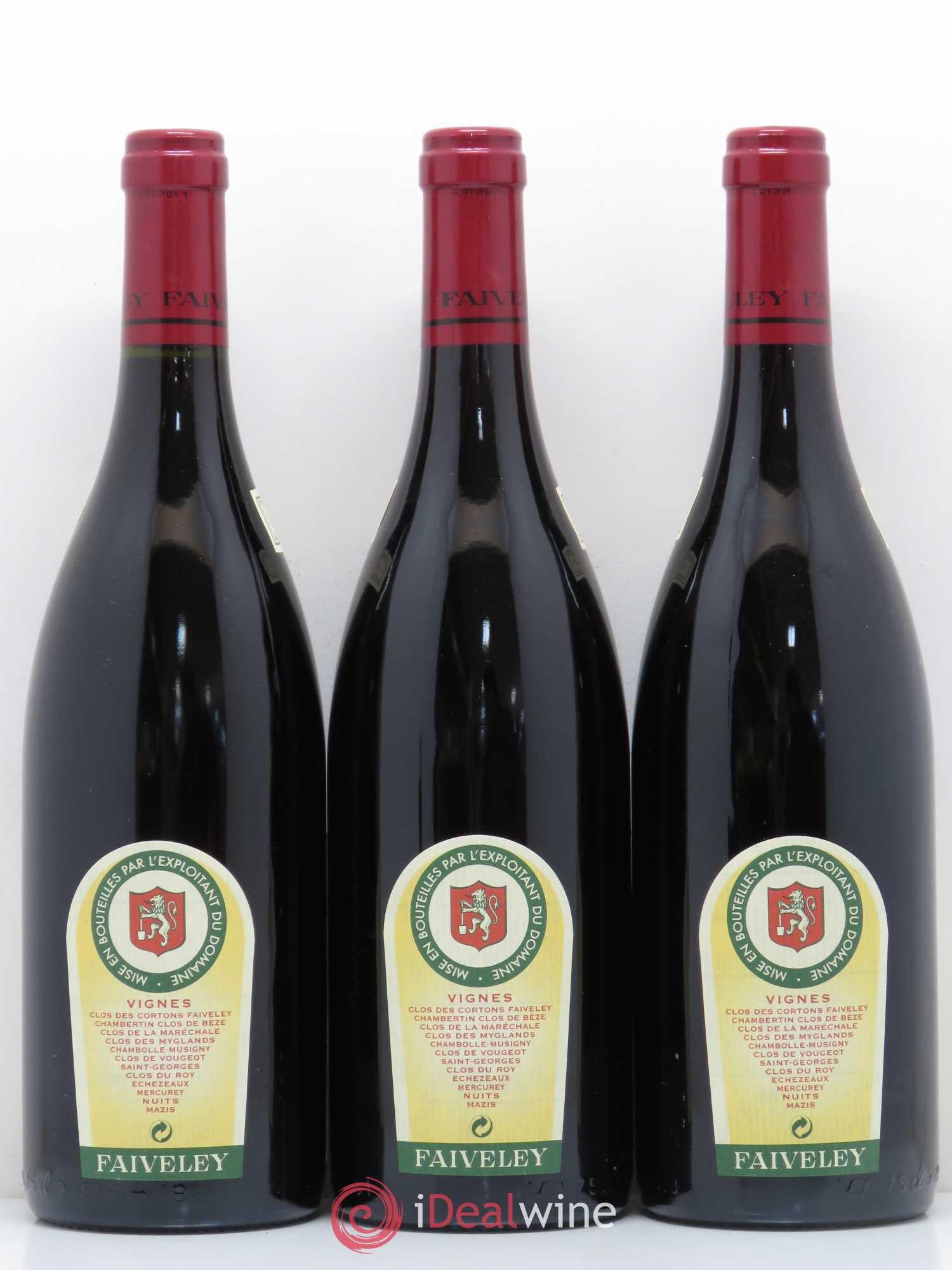 Chambertin Clos de Bèze Grand Cru Faiveley 2001 - Lot de 6 bouteilles - 4
