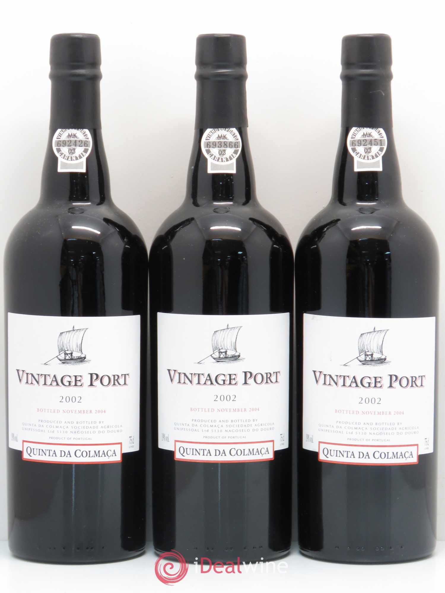 Porto Quinta Da Colmaca 2002 - Lot de 5 bouteilles - 1