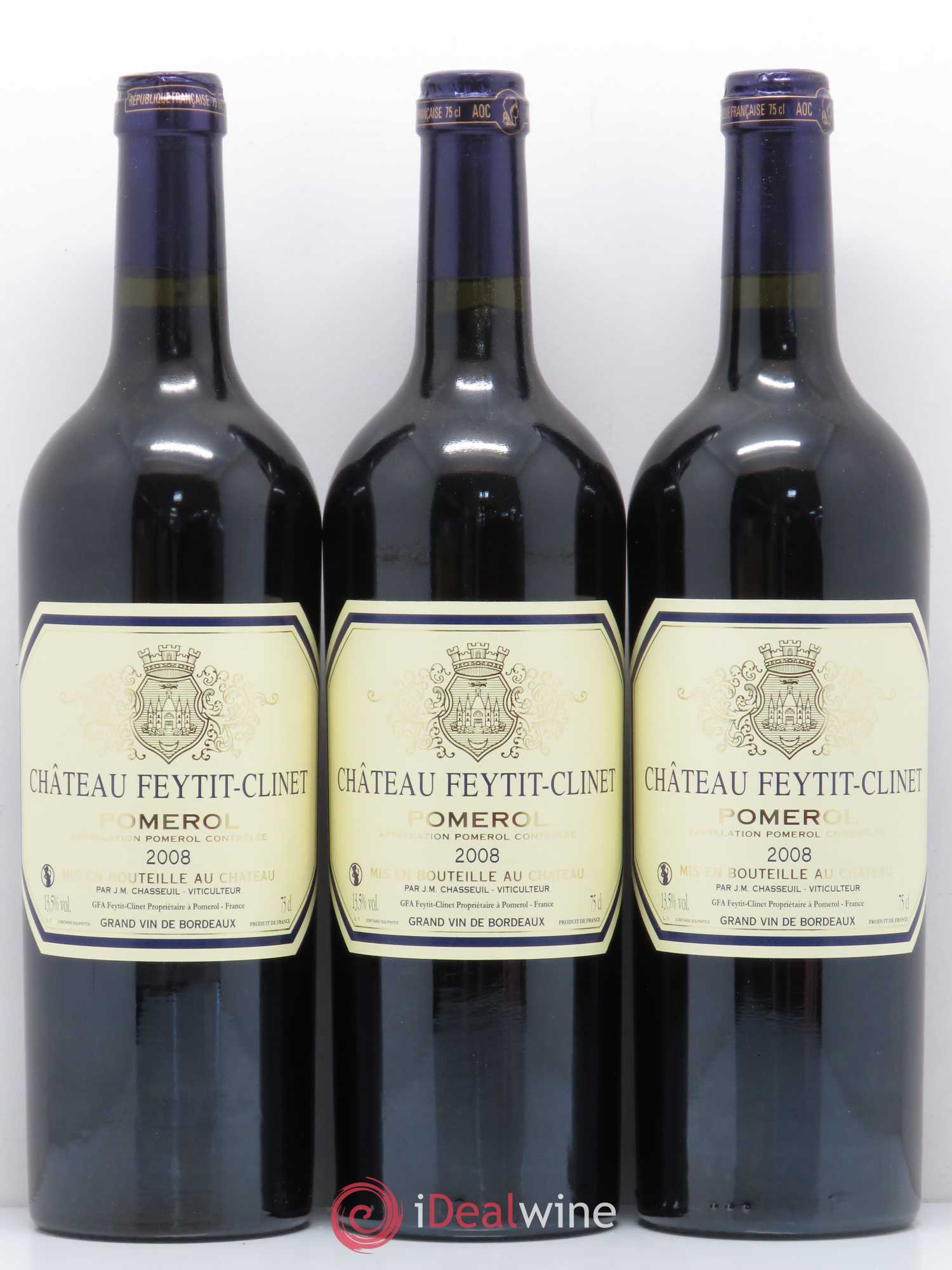 Château Feytit-Clinet 2008 - Lot de 6 bouteilles - 2