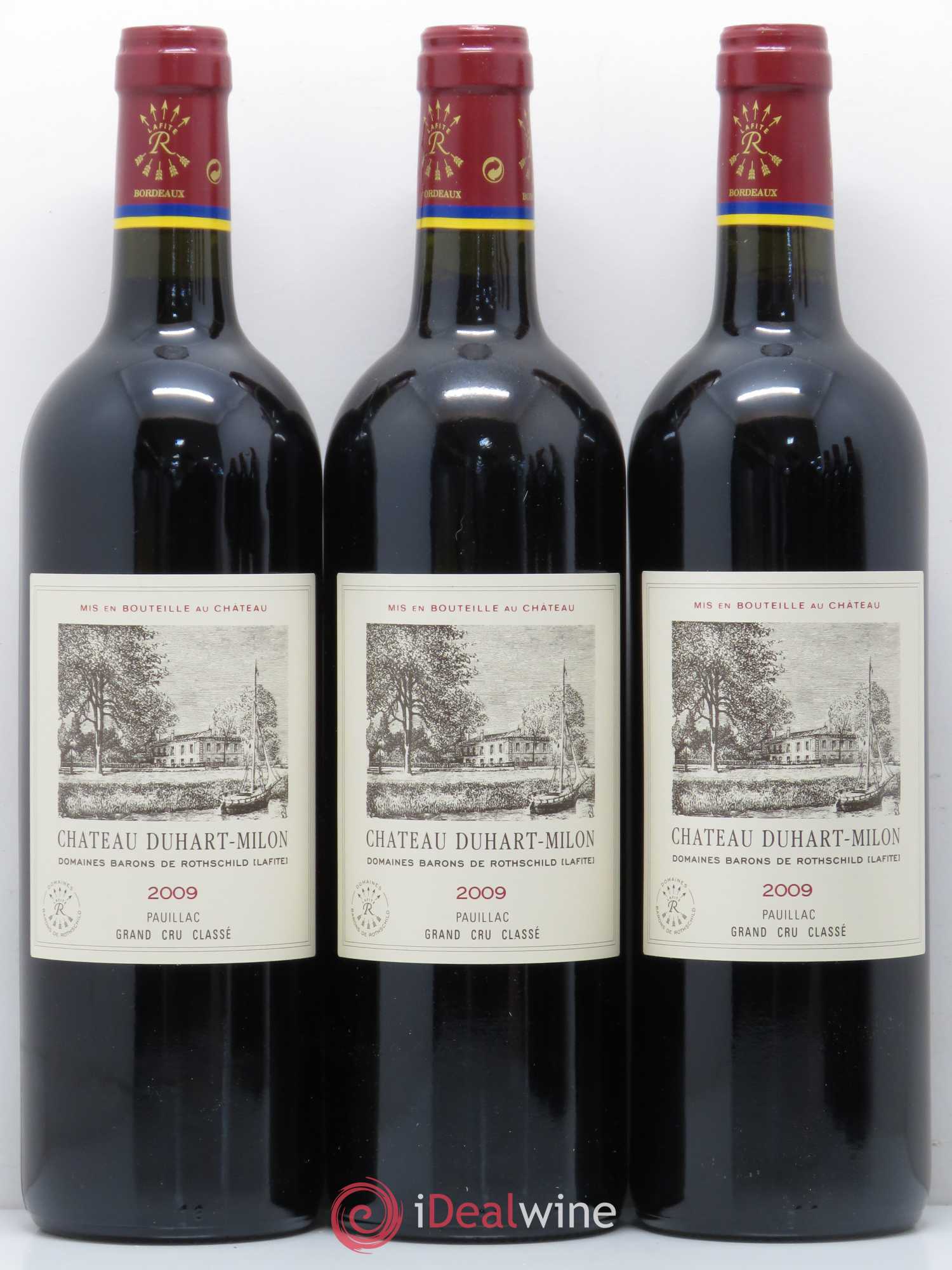Château Duhart-Milon 4ème Grand Cru Classé 2009 - Lot de 6 bouteilles - 1