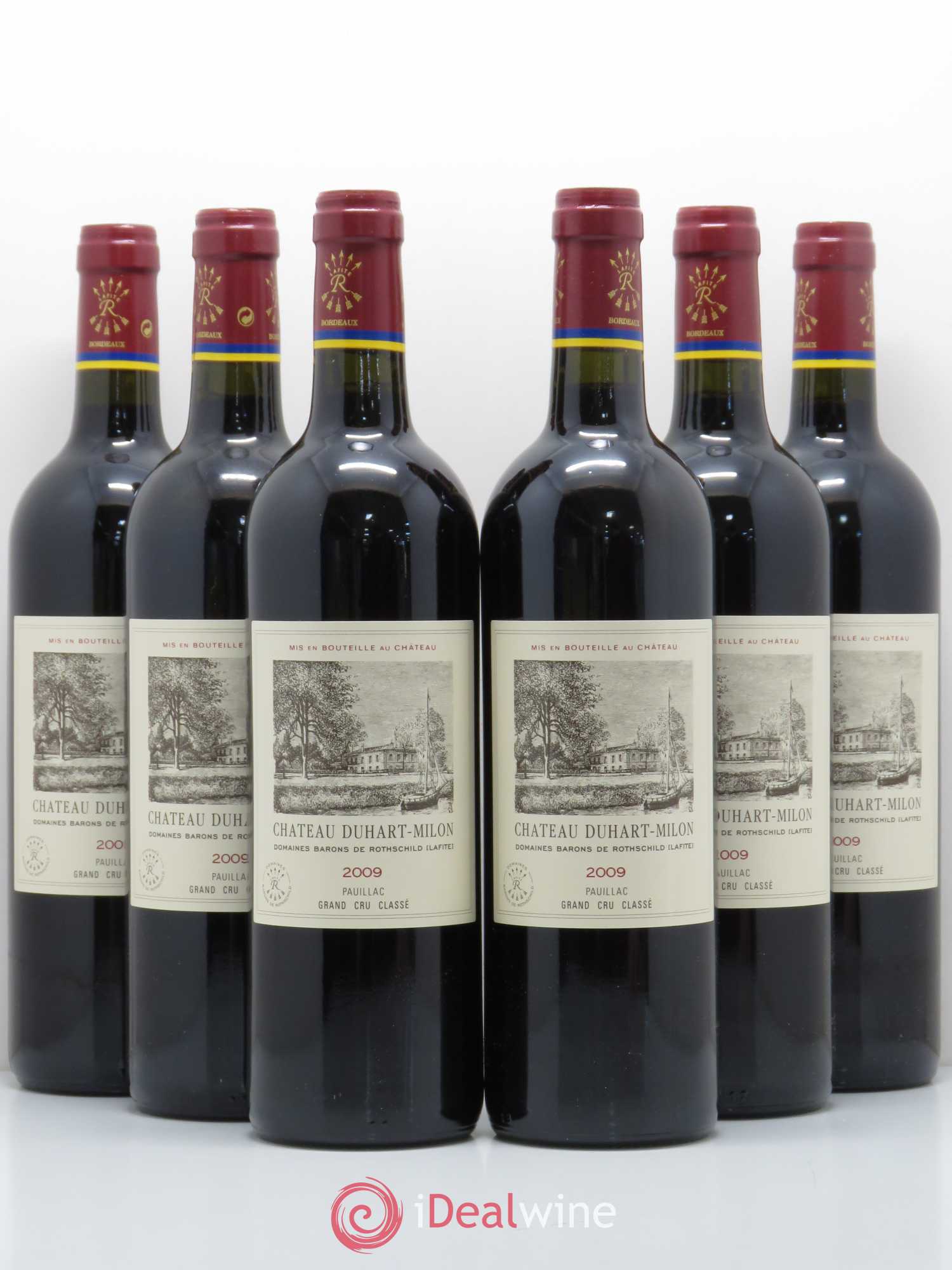 Château Duhart-Milon 4ème Grand Cru Classé 2009 - Lot de 6 bouteilles - 0