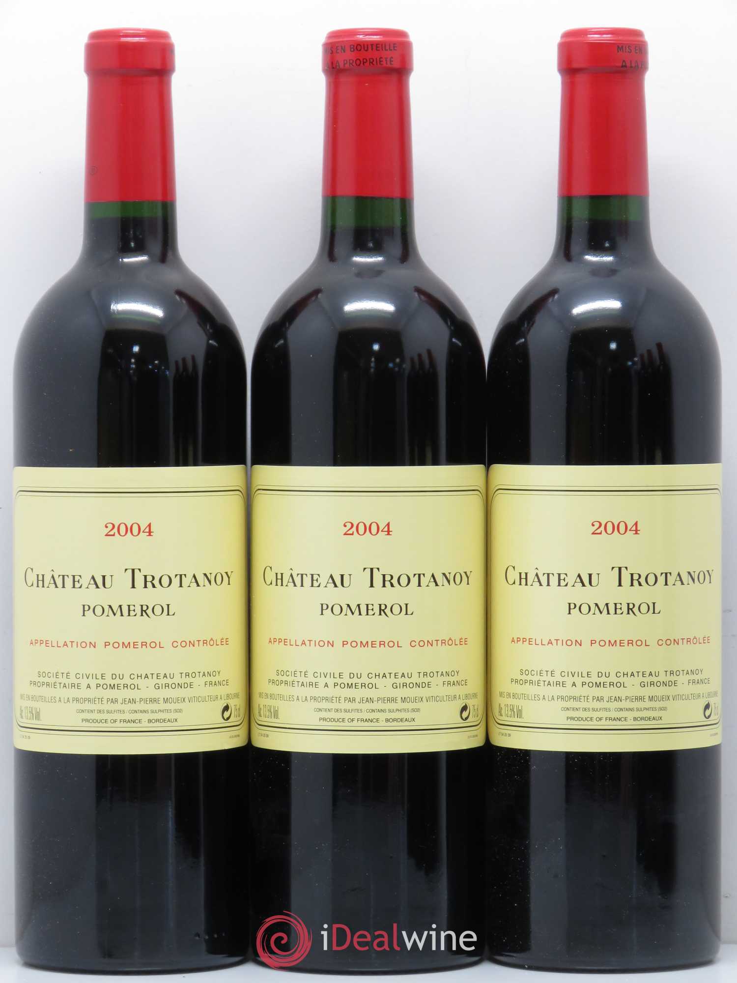 Château Trotanoy 2004 - Lot de 6 bouteilles - 1