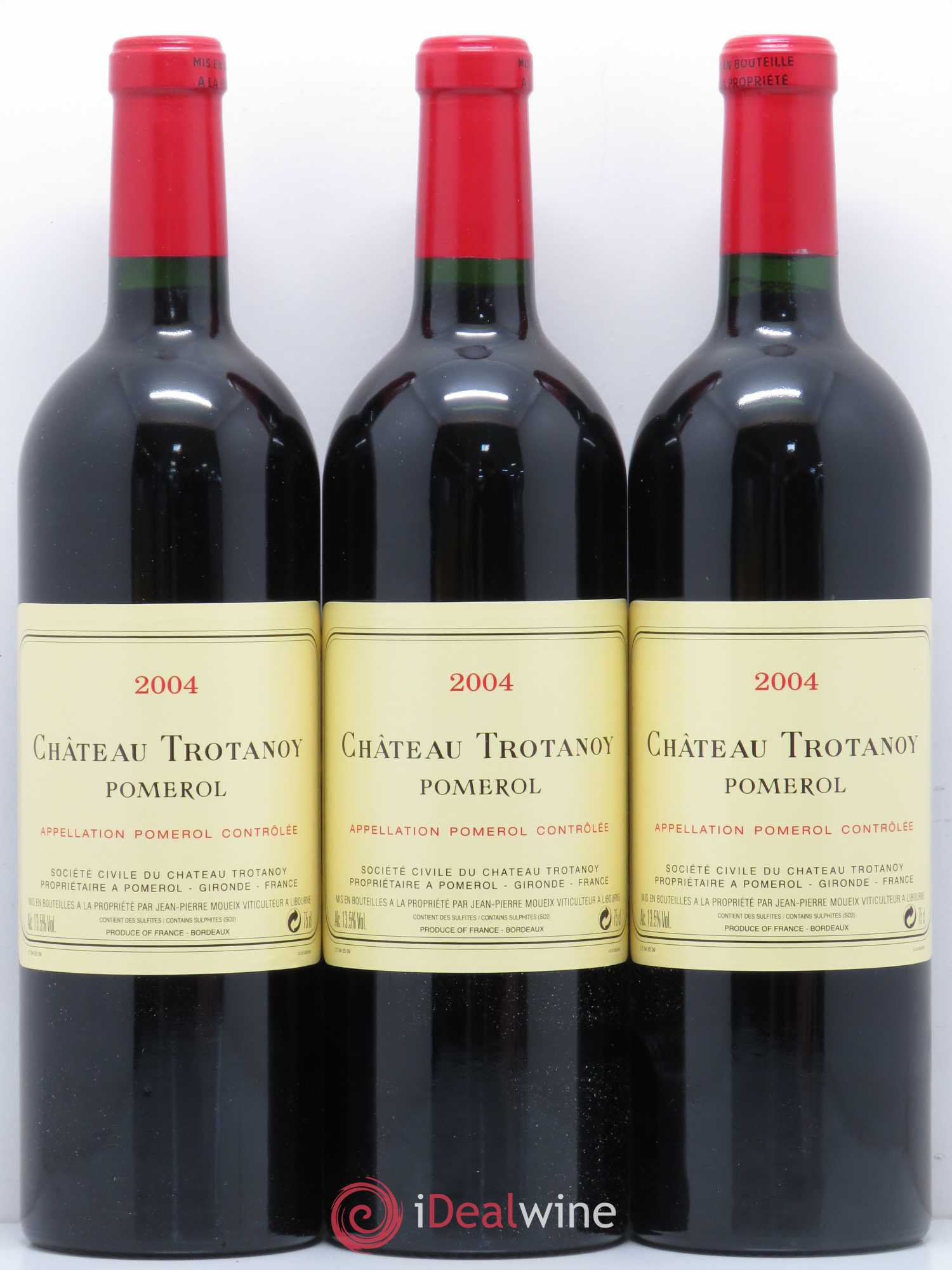 Château Trotanoy 2004 - Lot de 6 bouteilles - 2