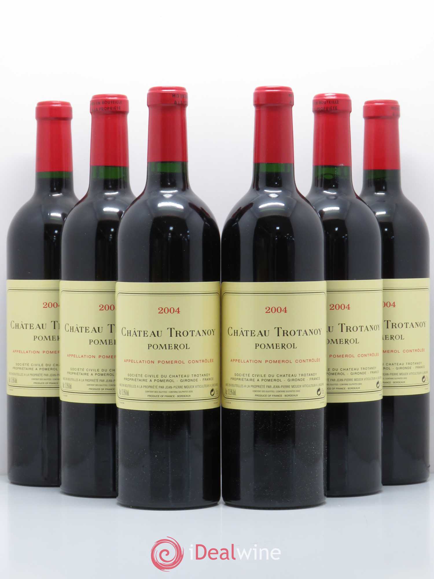 Château Trotanoy 2004 - Lot de 6 bouteilles - 0