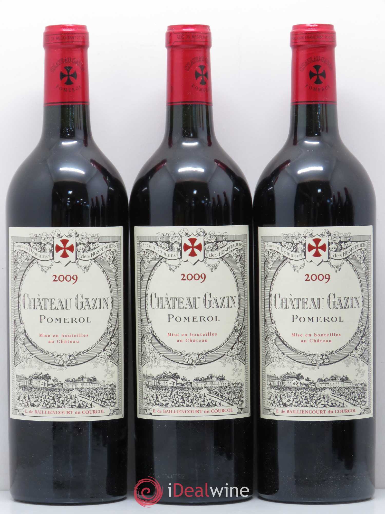 Château Gazin 2009 - Lot de 6 bouteilles - 1