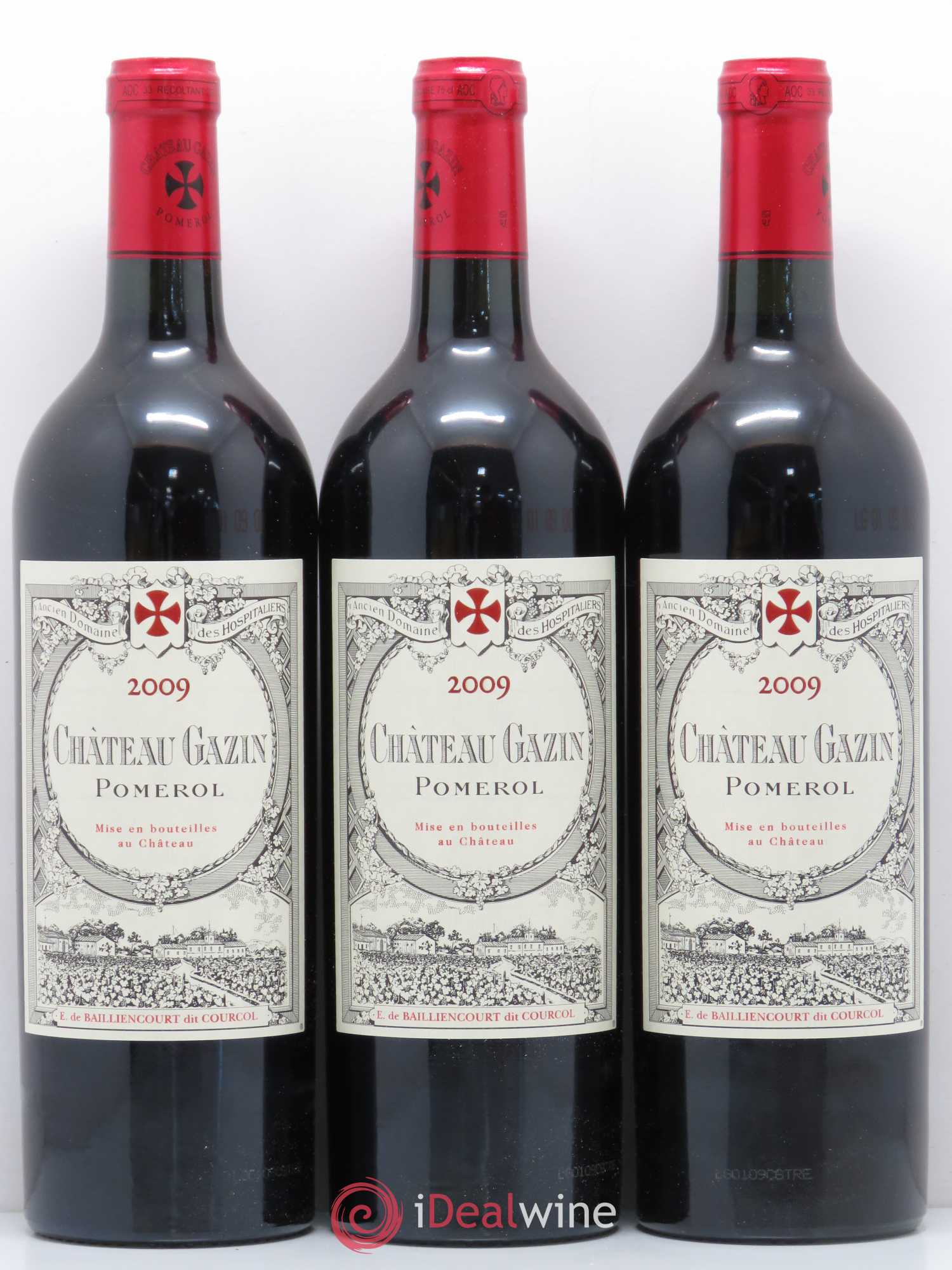 Château Gazin 2009 - Lot de 6 bouteilles - 2