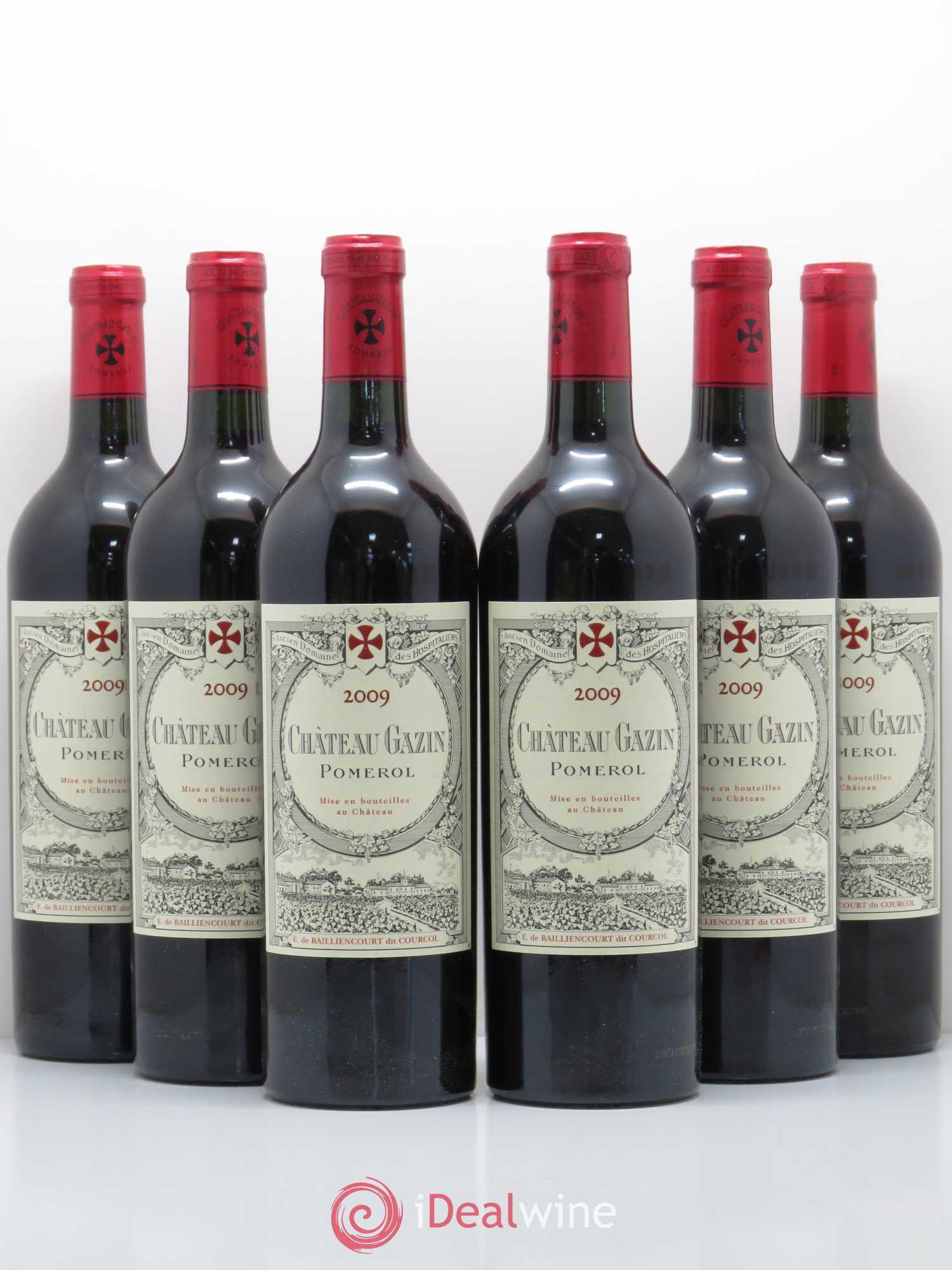 Château Gazin 2009 - Lot de 6 bouteilles - 0