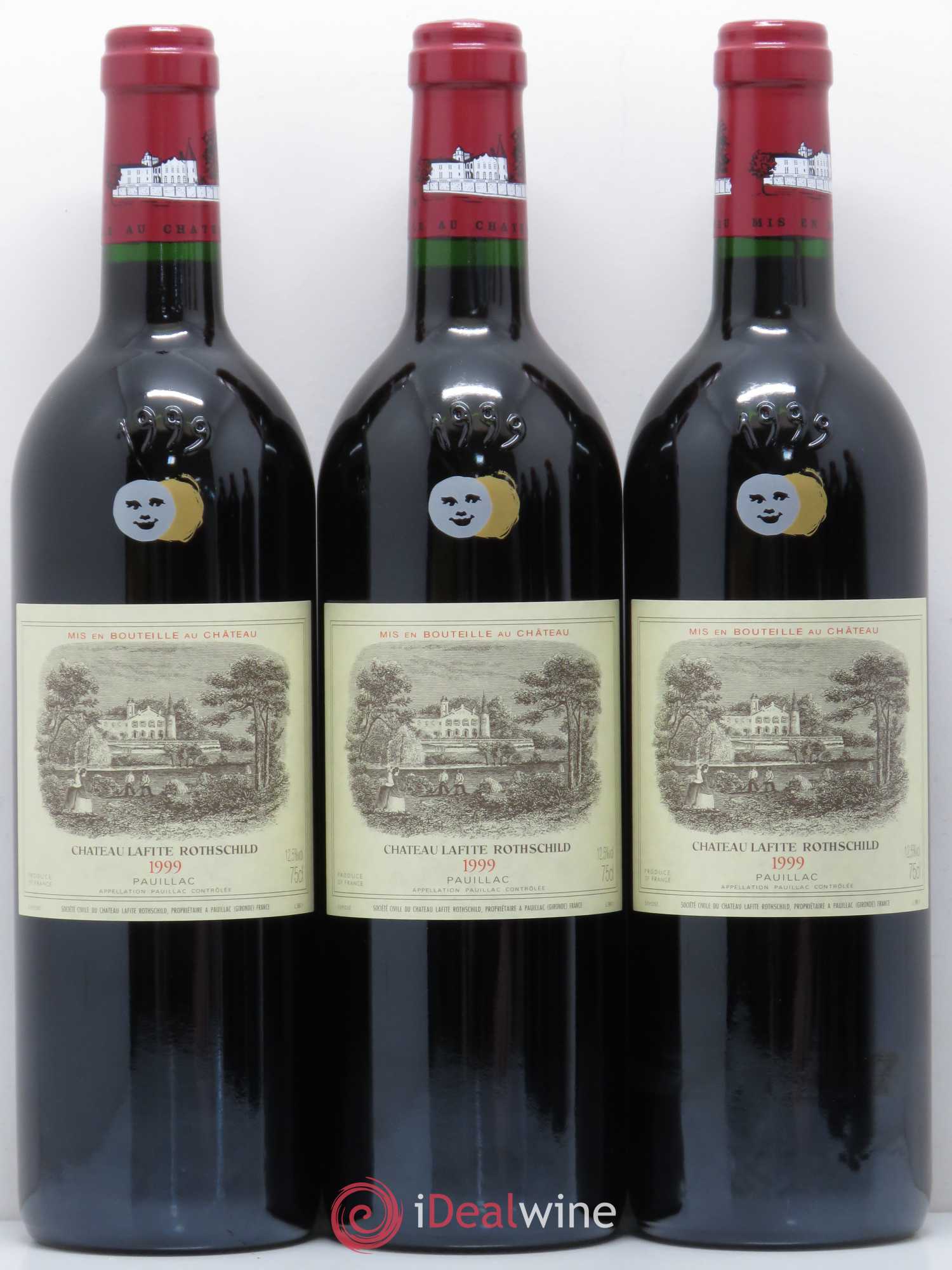 Château Lafite Rothschild 1er Grand Cru Classé 1999 - Lot de 6 bouteilles - 1