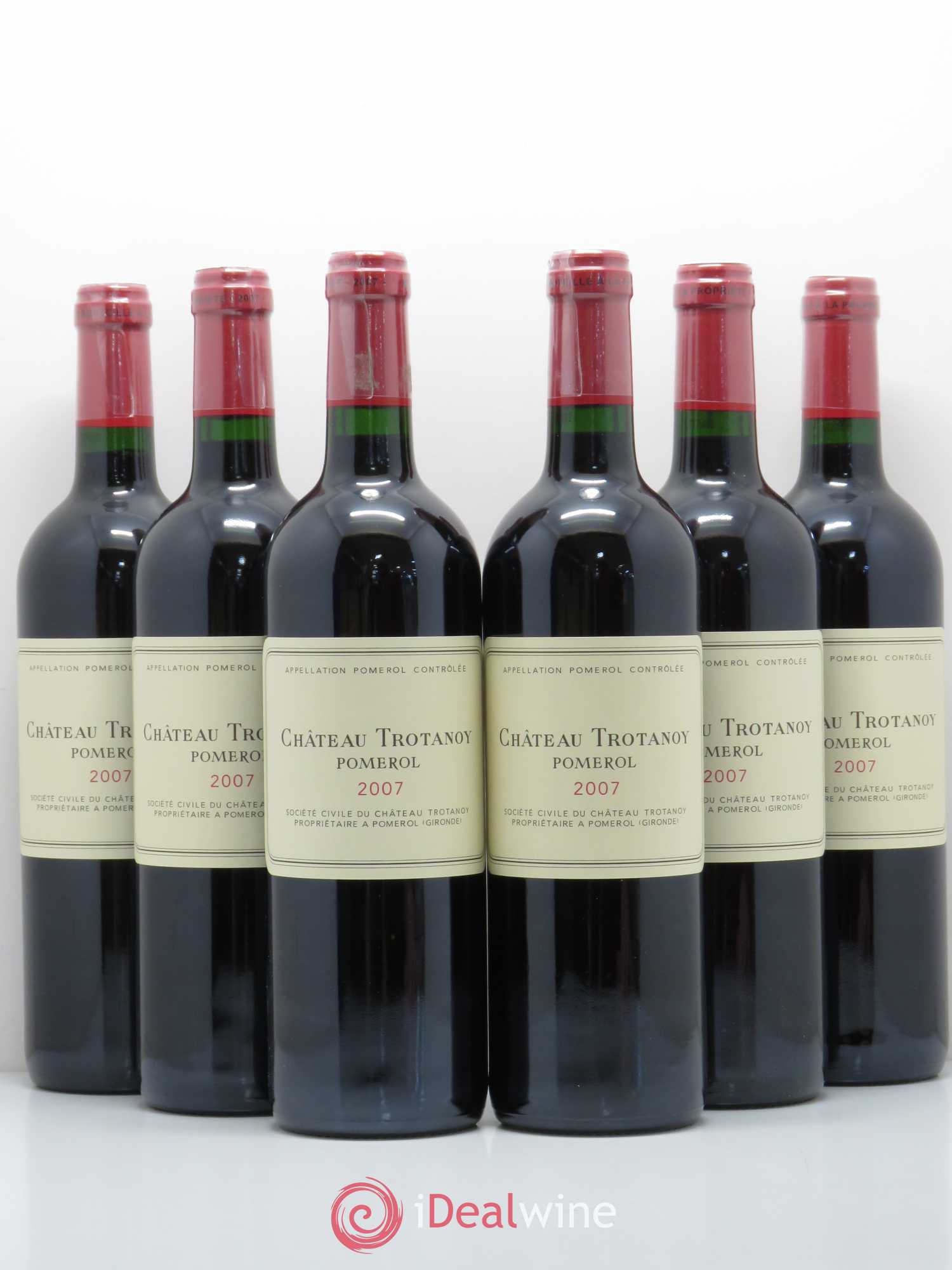 Château Trotanoy 2007 - Lot de 6 bouteilles - 0