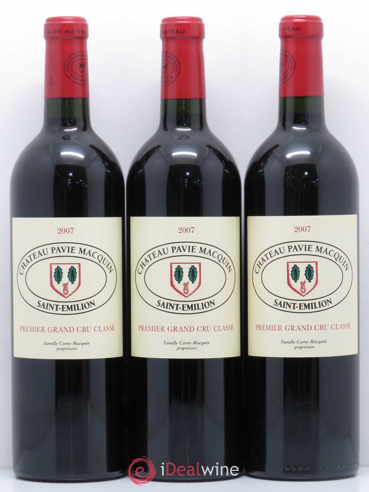 Château Pavie Macquin 1er Grand Cru Classé B 2007 - Lot de 6 bouteilles - 2