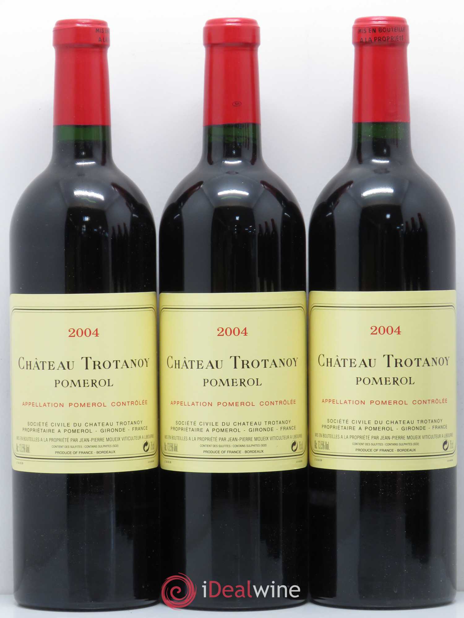 Château Trotanoy 2004 - Lot de 6 bouteilles - 1