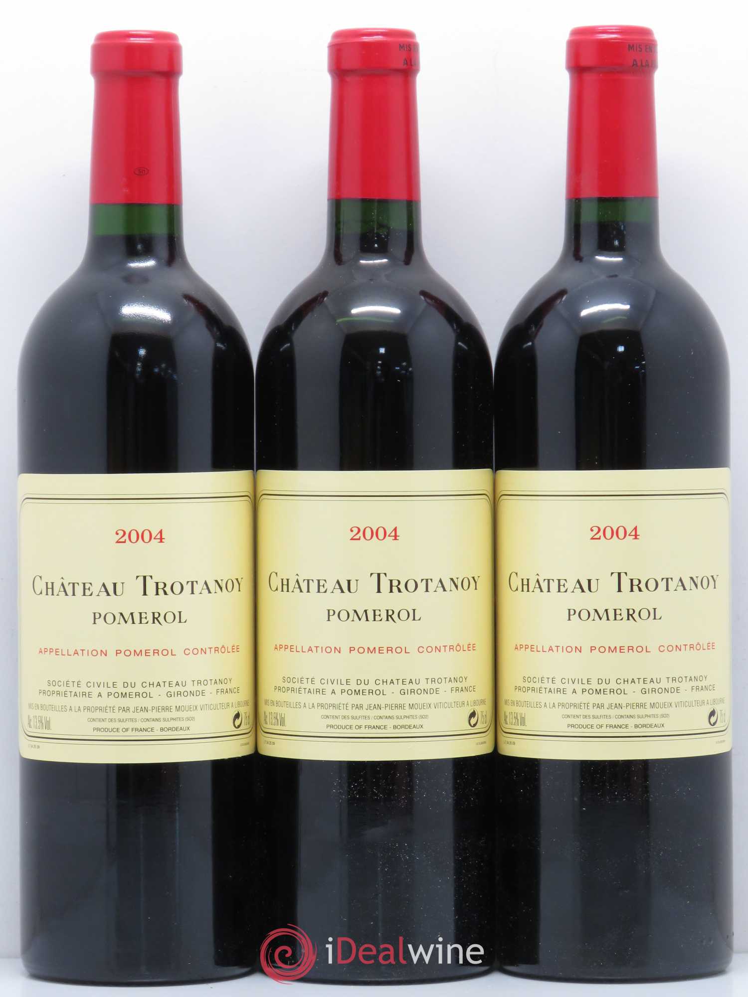 Château Trotanoy 2004 - Lot de 6 bouteilles - 2