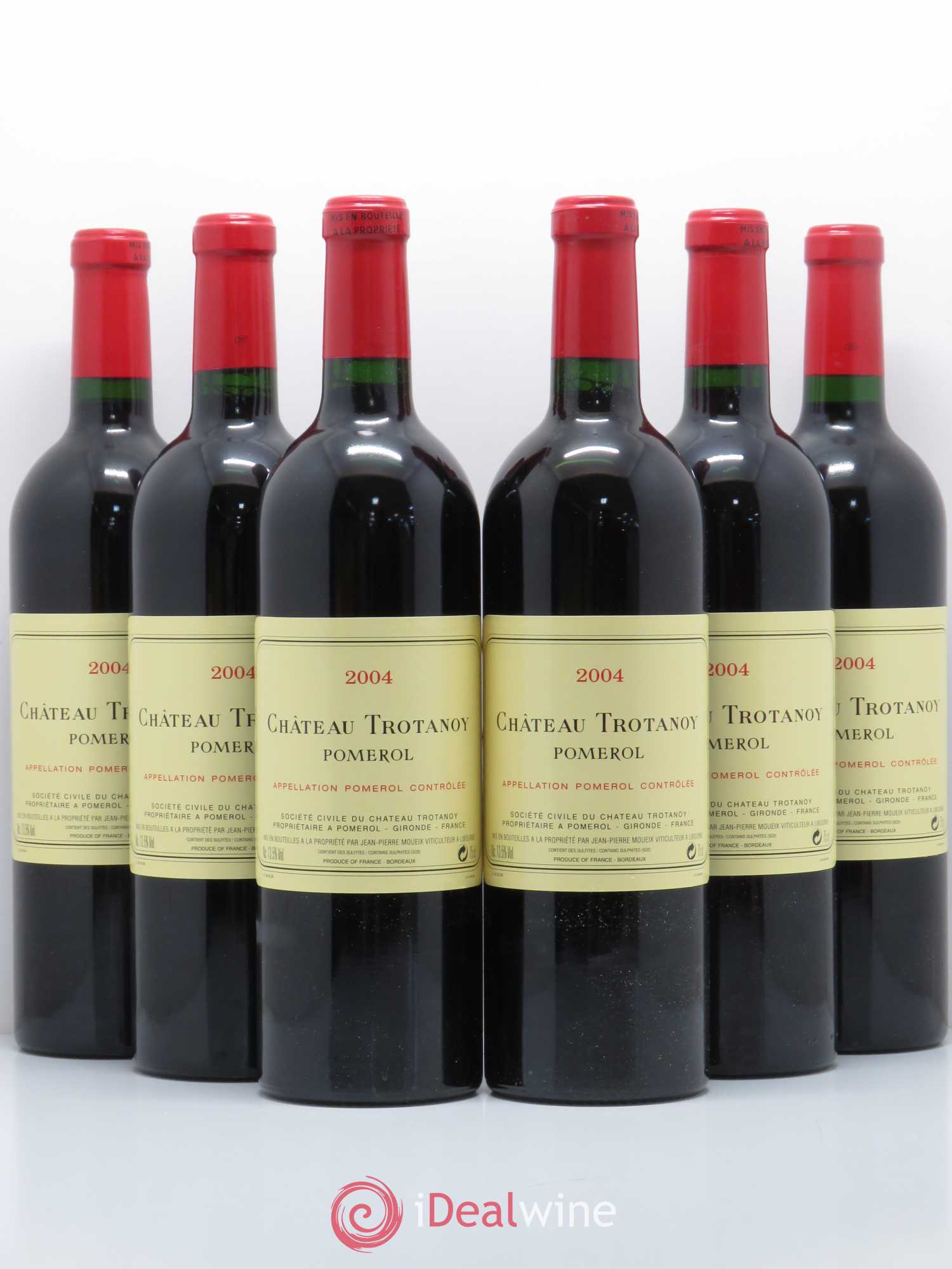 Château Trotanoy 2004 - Lot de 6 bouteilles - 0