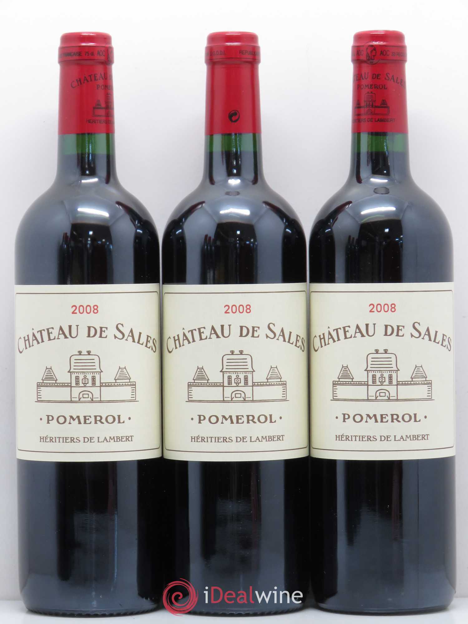 Château de Sales 2008 - Lot de 12 bouteilles - 1