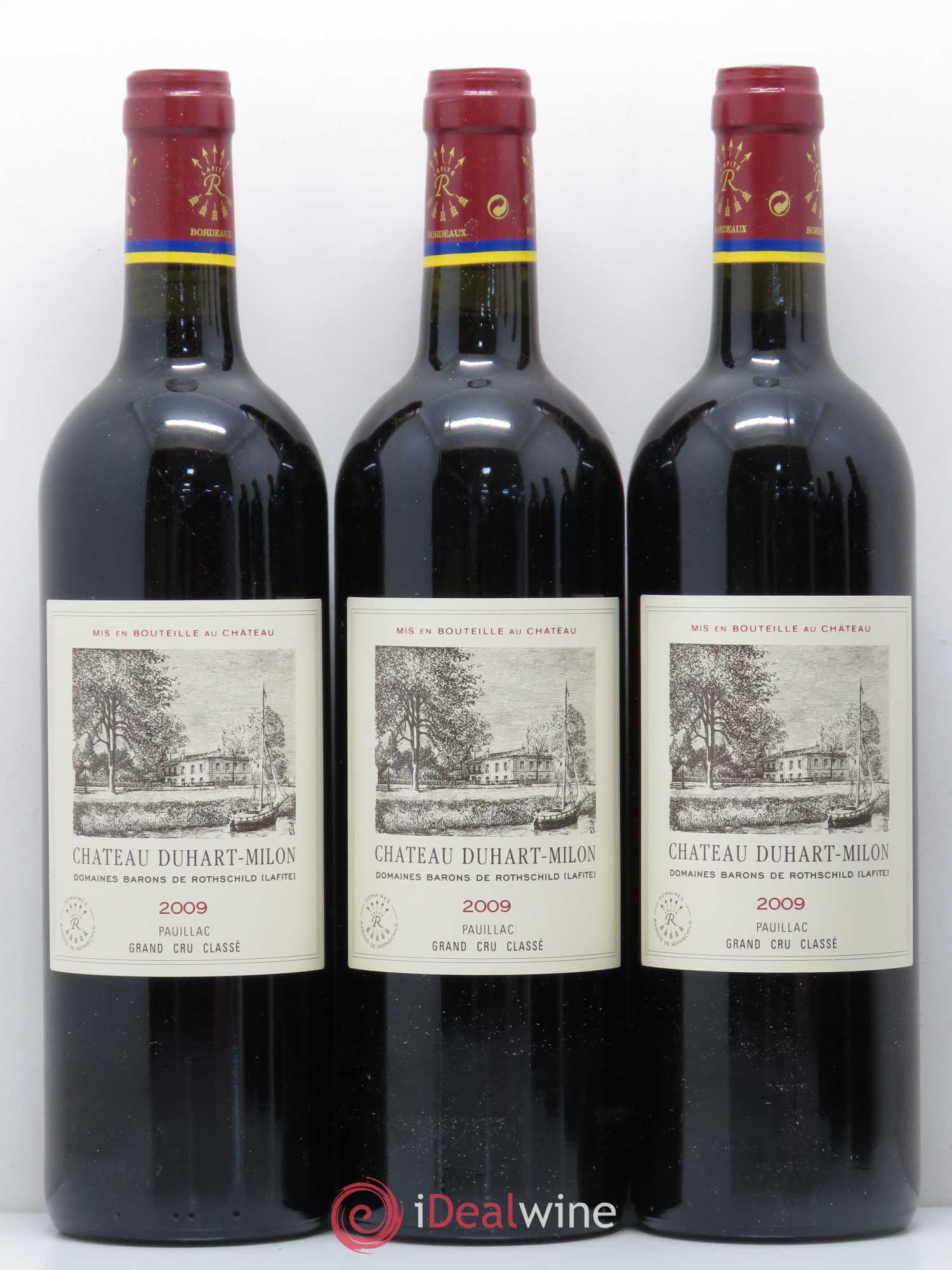 Château Duhart-Milon 4ème Grand Cru Classé 2009 - Lot de 6 bouteilles - 1