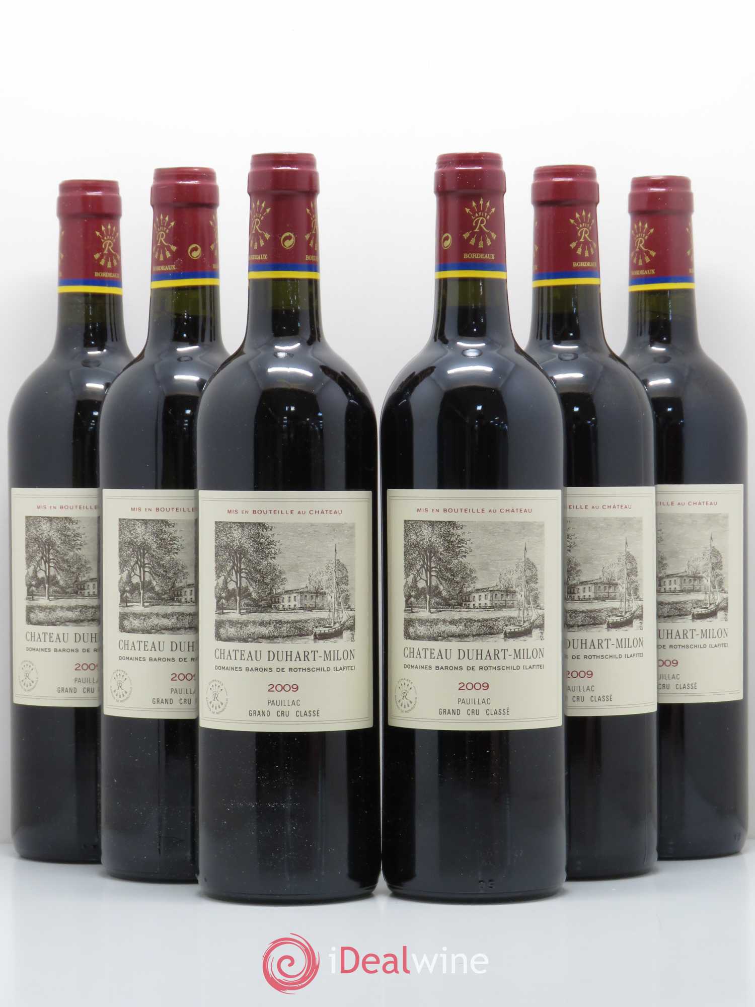 Château Duhart-Milon 4ème Grand Cru Classé 2009 - Lot de 6 bouteilles - 0