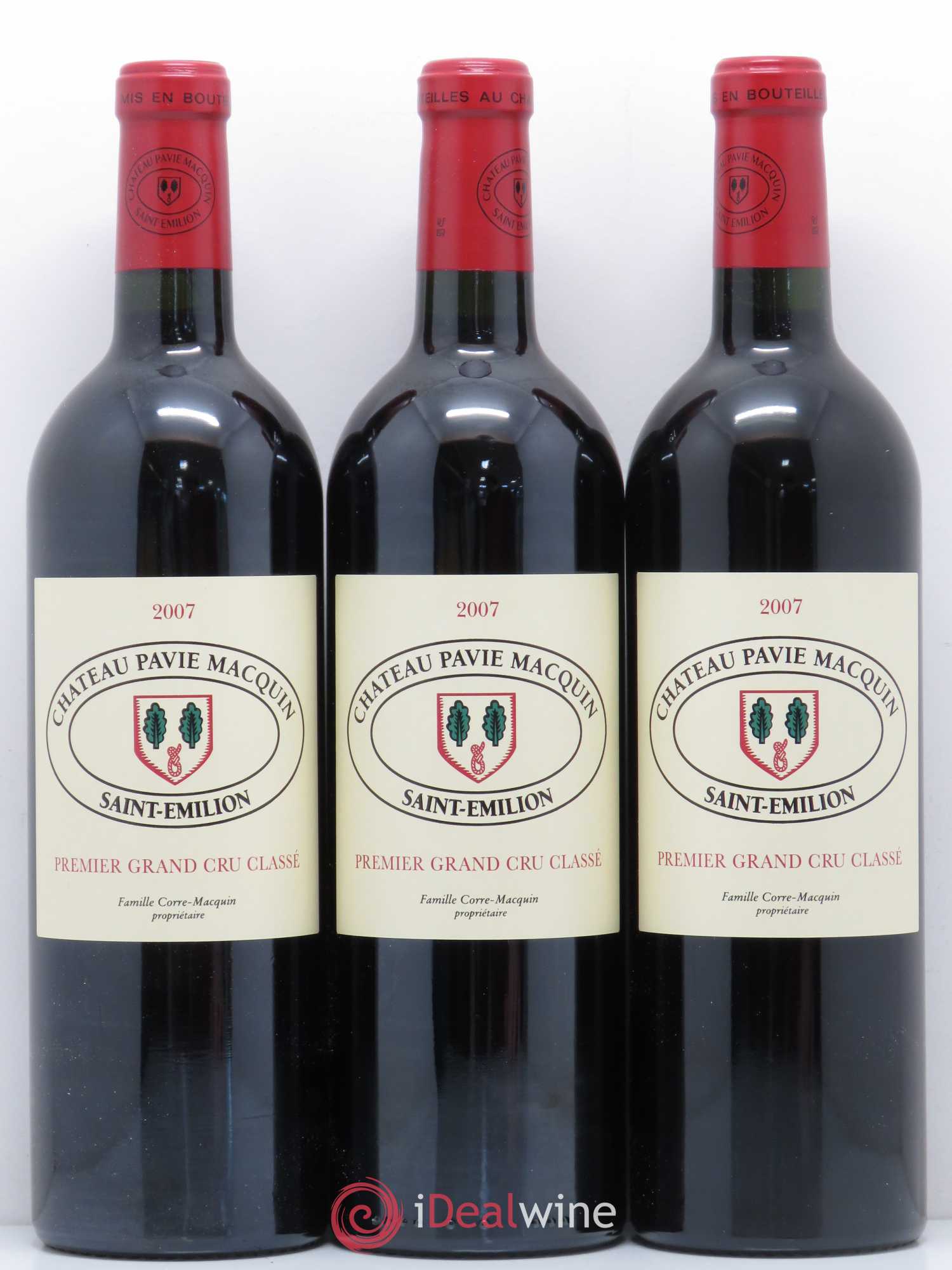 Château Pavie Macquin 1er Grand Cru Classé B 2007 - Lot de 6 bouteilles - 2