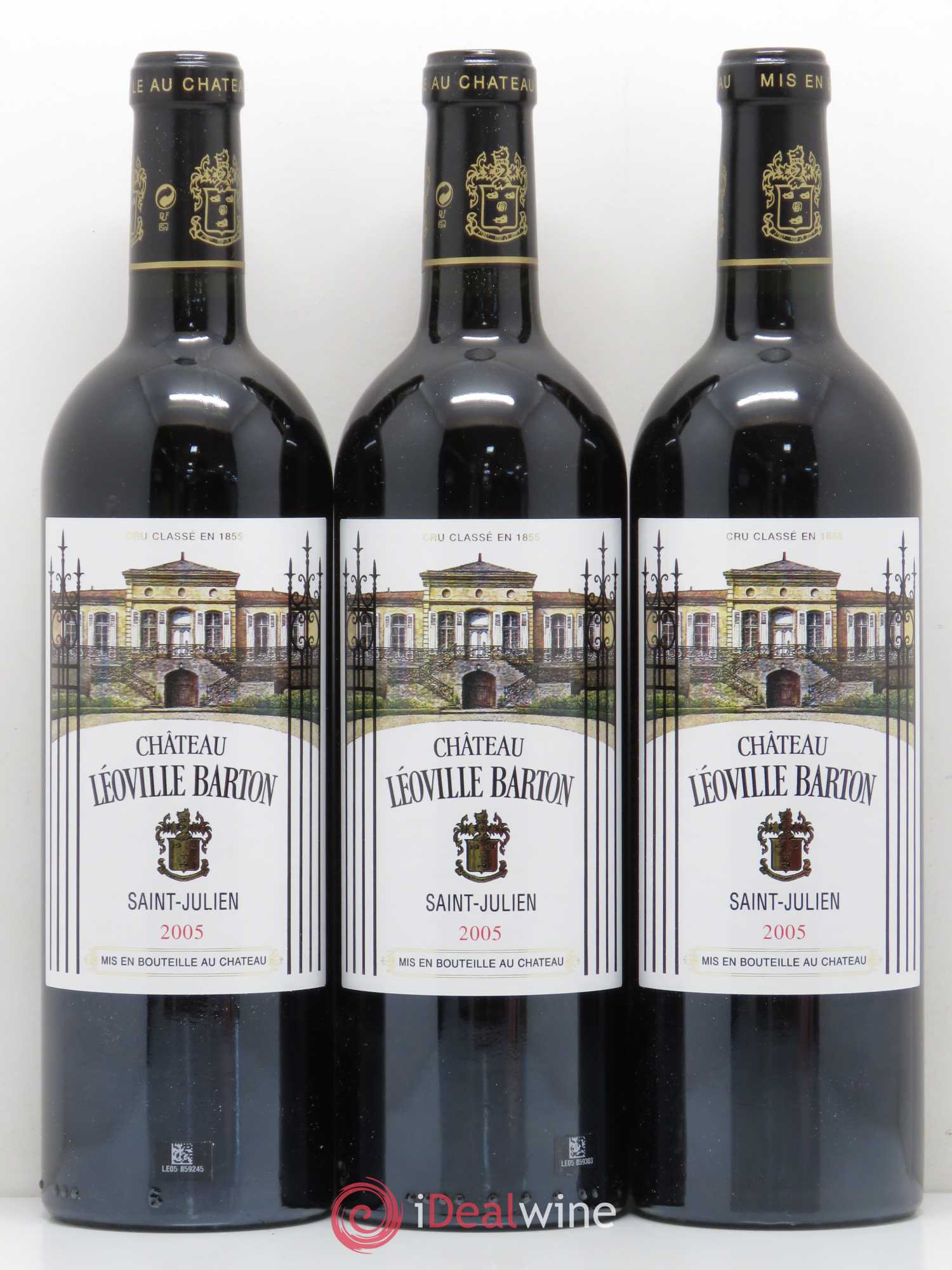 Château Léoville Barton 2ème Grand Cru Classé 2005 - Lot de 12 bouteilles - 2
