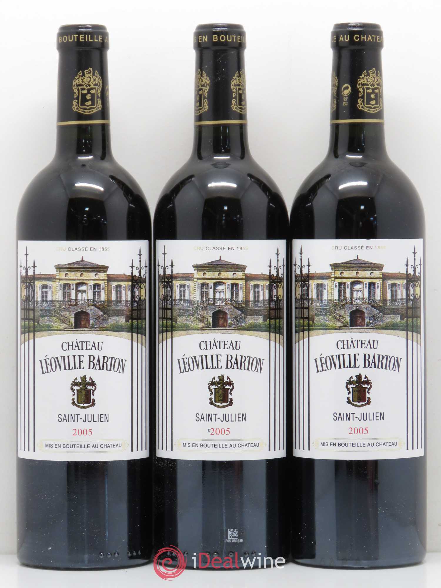Château Léoville Barton 2ème Grand Cru Classé 2005 - Lot de 12 bouteilles - 3