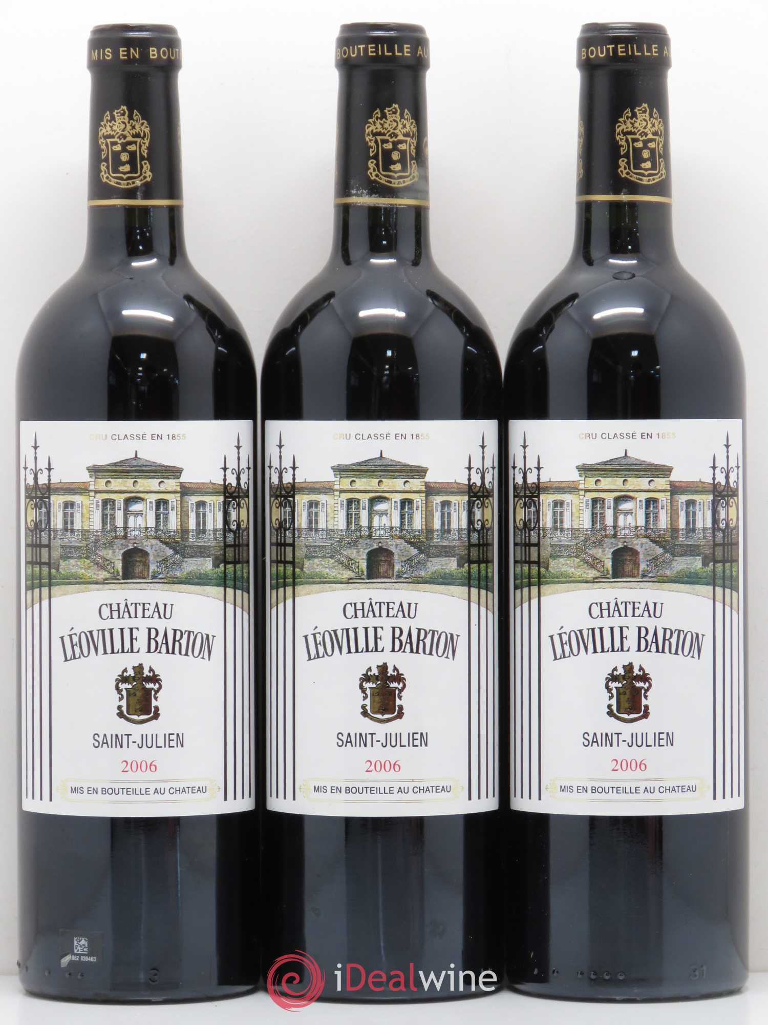 Château Léoville Barton 2ème Grand Cru Classé 2006 - Lot de 12 bouteilles - 2
